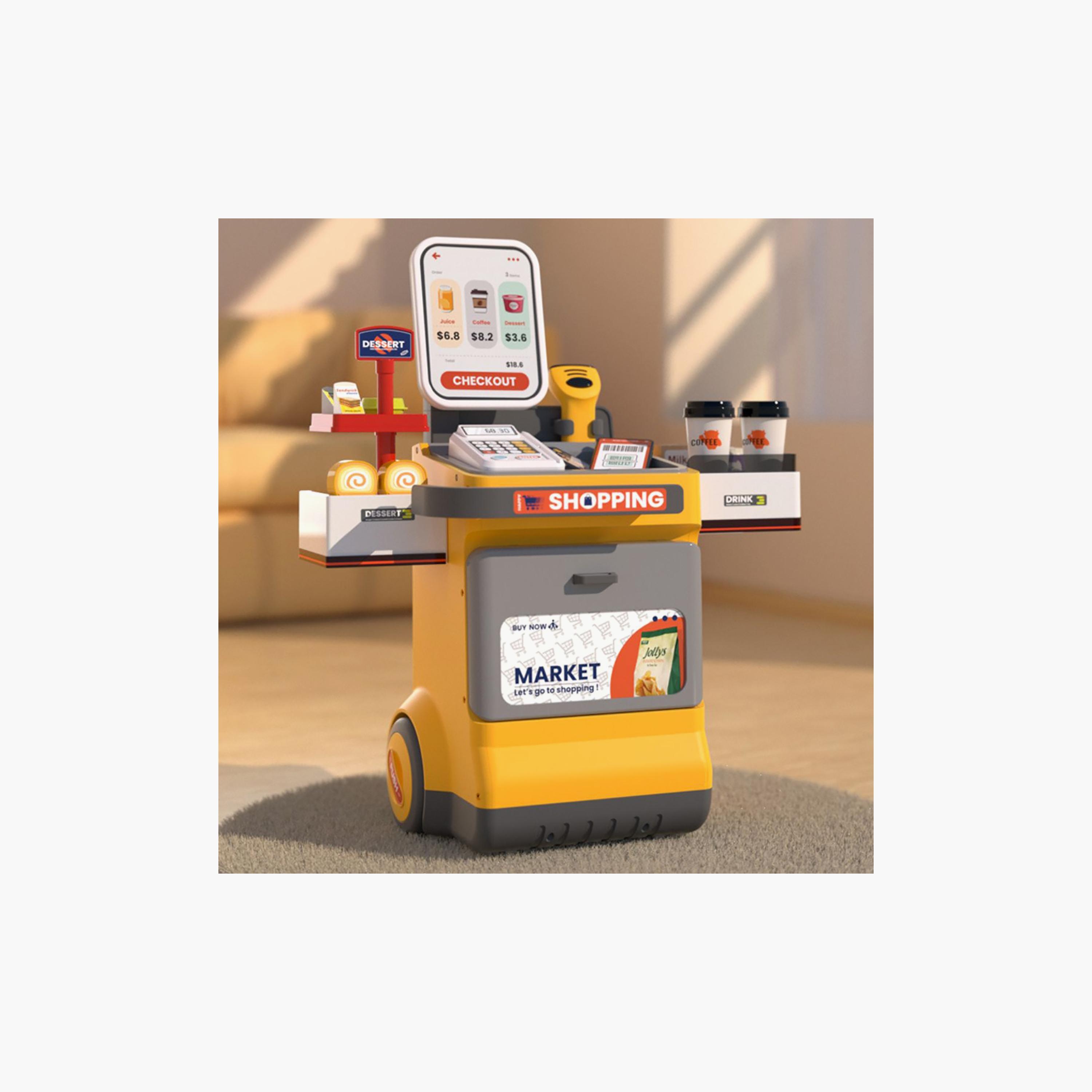 مجموعة لعب السوبر ماركت ميني باندا - 3 سنوات فما فوق-toys-roleplay-supermarketandshoppingsets-image-3