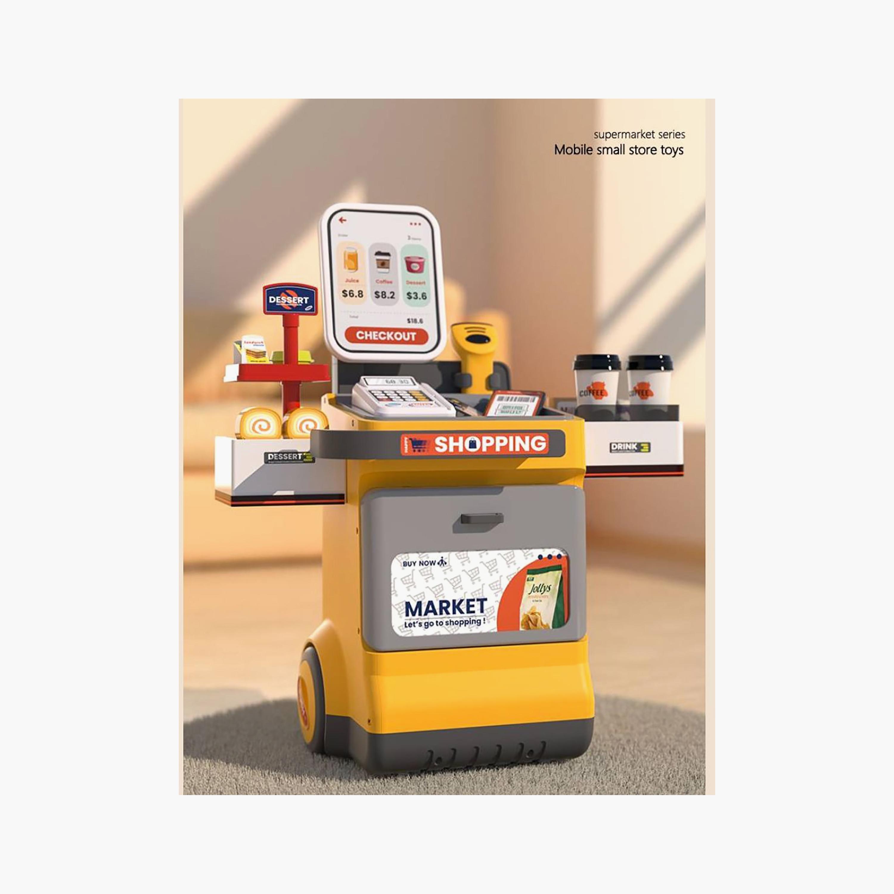 مجموعة لعب السوبر ماركت ميني باندا - 3 سنوات فما فوق-toys-roleplay-supermarketandshoppingsets-image-4