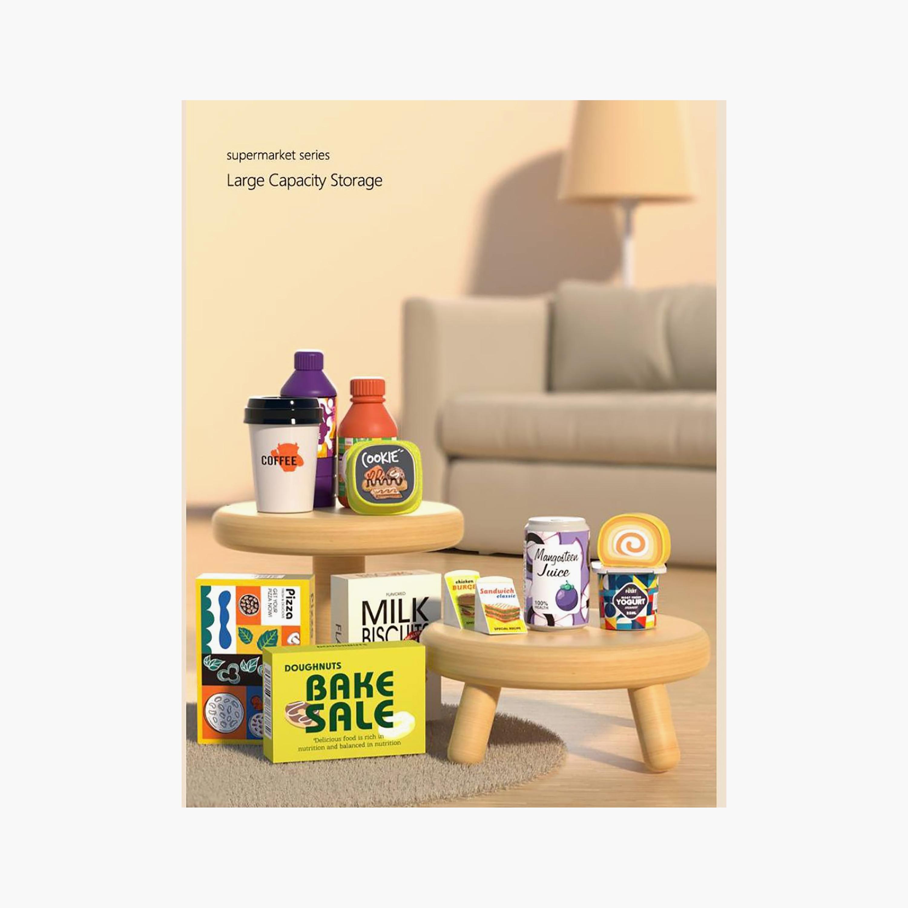 مجموعة لعب السوبر ماركت ميني باندا - 3 سنوات فما فوق-toys-roleplay-supermarketandshoppingsets-image-5
