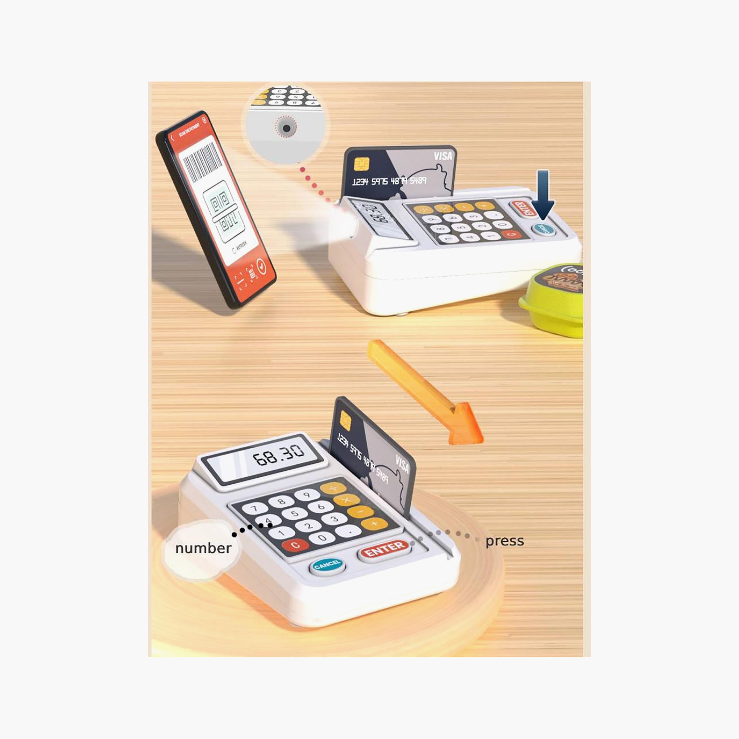 مجموعة لعب السوبر ماركت ميني باندا - 3 سنوات فما فوق-toys-roleplay-supermarketandshoppingsets-image-6