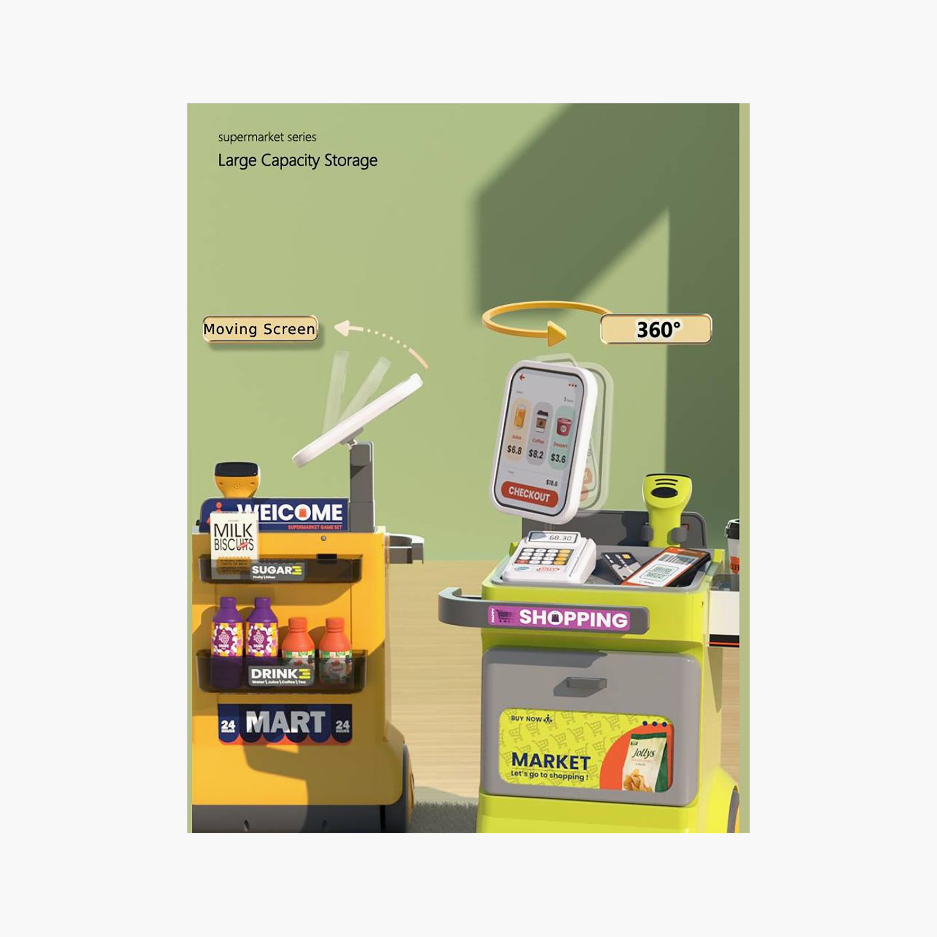 مجموعة لعب السوبر ماركت ميني باندا - 3 سنوات فما فوق-toys-roleplay-supermarketandshoppingsets-image-8
