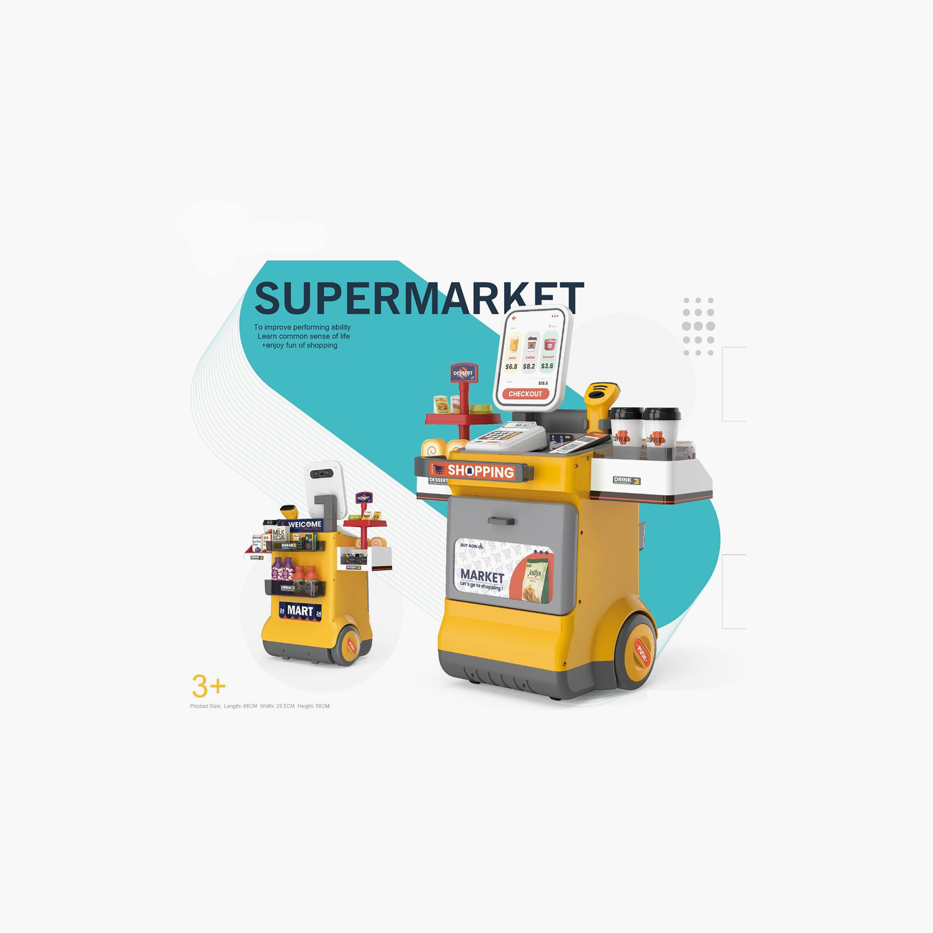 مجموعة لعب السوبر ماركت ميني باندا - 3 سنوات فما فوق-toys-roleplay-supermarketandshoppingsets-image-9