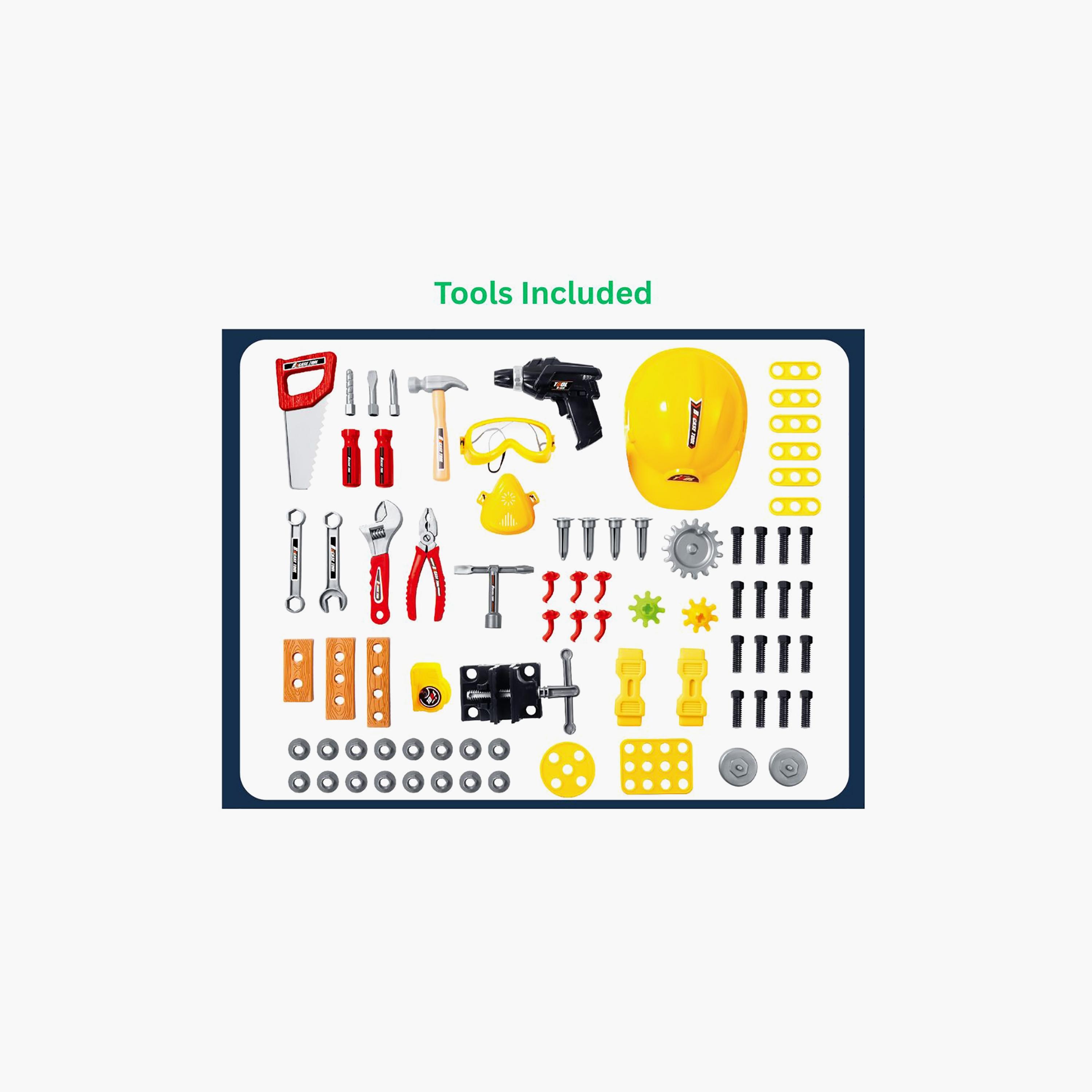 مقعد أدوات كهربائي متعدد الوظائف من ميني باندا - 3 سنوات فما فوق-toys-roleplay-toolsandconstructionsets-image-3