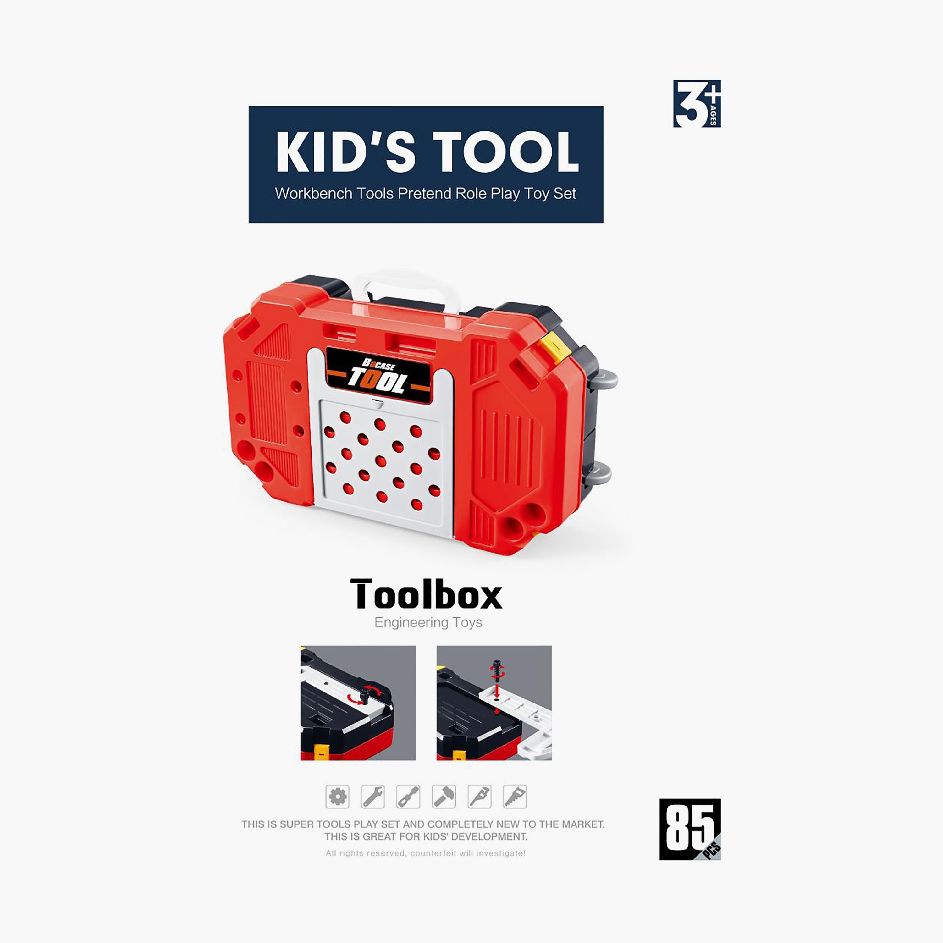 مقعد أدوات كهربائي متعدد الوظائف من ميني باندا - 3 سنوات فما فوق-toys-roleplay-toolsandconstructionsets-image-4