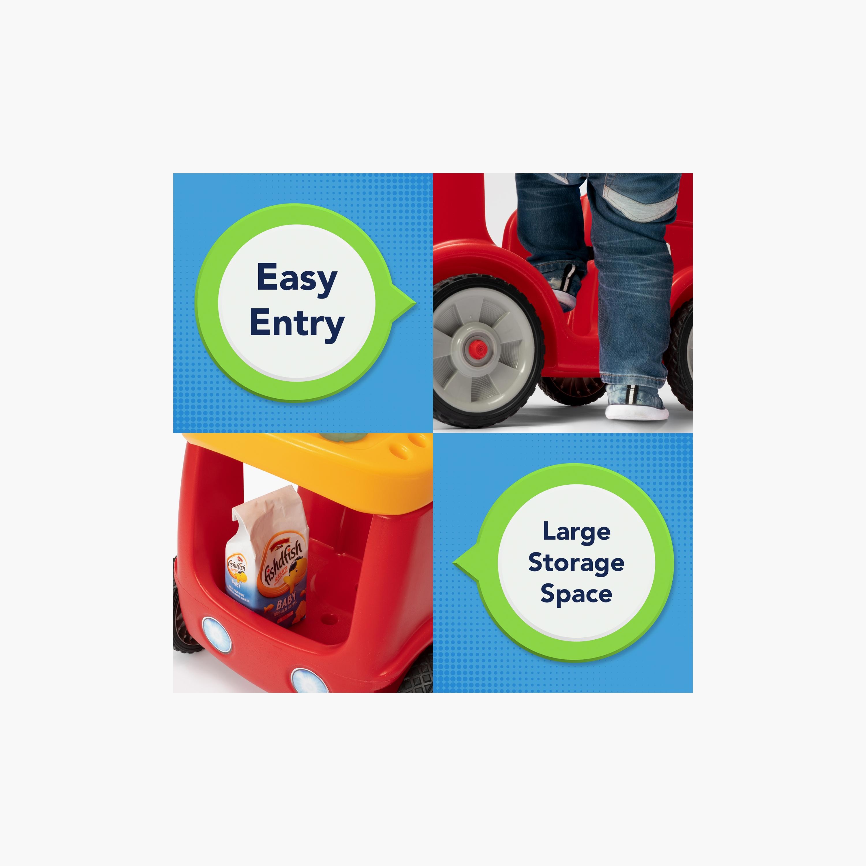 Simplay3 Roll & Stroll Quiet Ride Push Car - 1½ - 4 Years-toys-babyandtoddlertoys-pushandpulltoys-image-12