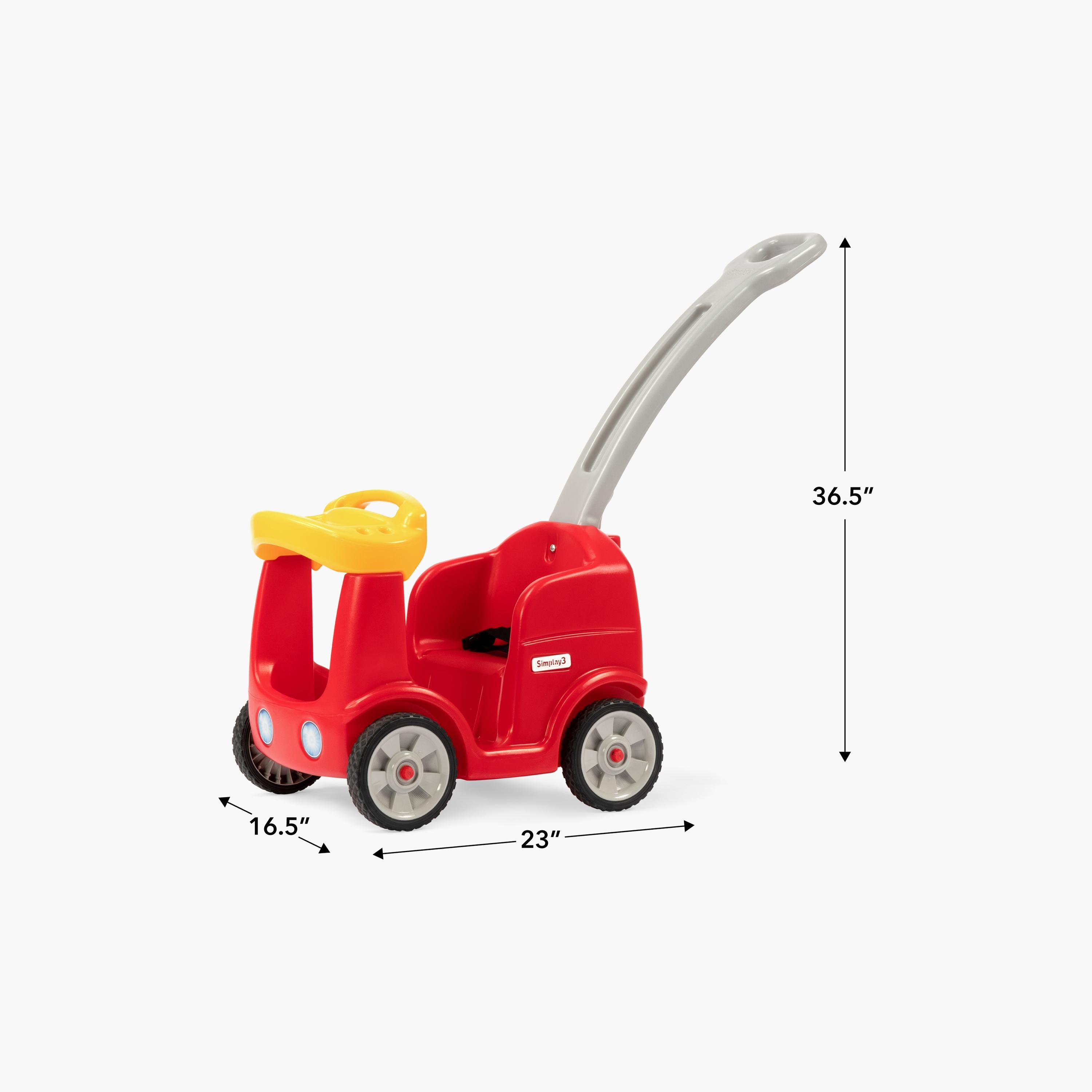Simplay3 Roll & Stroll Quiet Ride Push Car - 1½ - 4 Years-toys-babyandtoddlertoys-pushandpulltoys-image-13