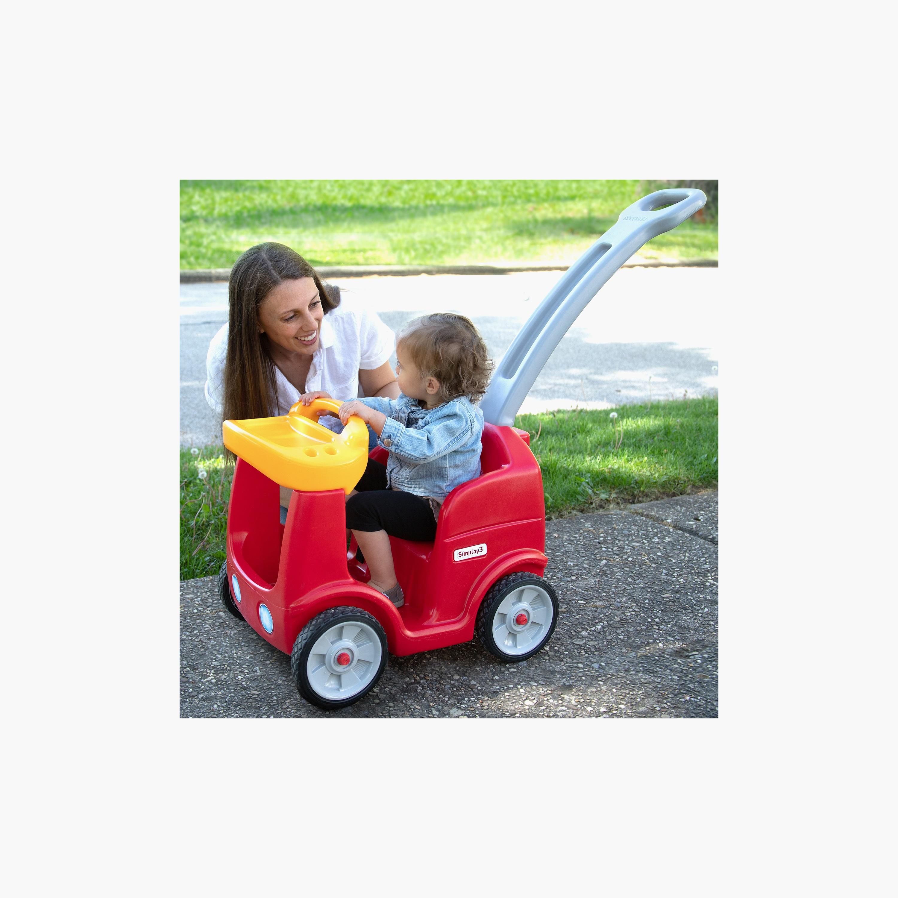 Simplay3 Roll & Stroll Quiet Ride Push Car - 1½ - 4 Years-toys-babyandtoddlertoys-pushandpulltoys-image-5