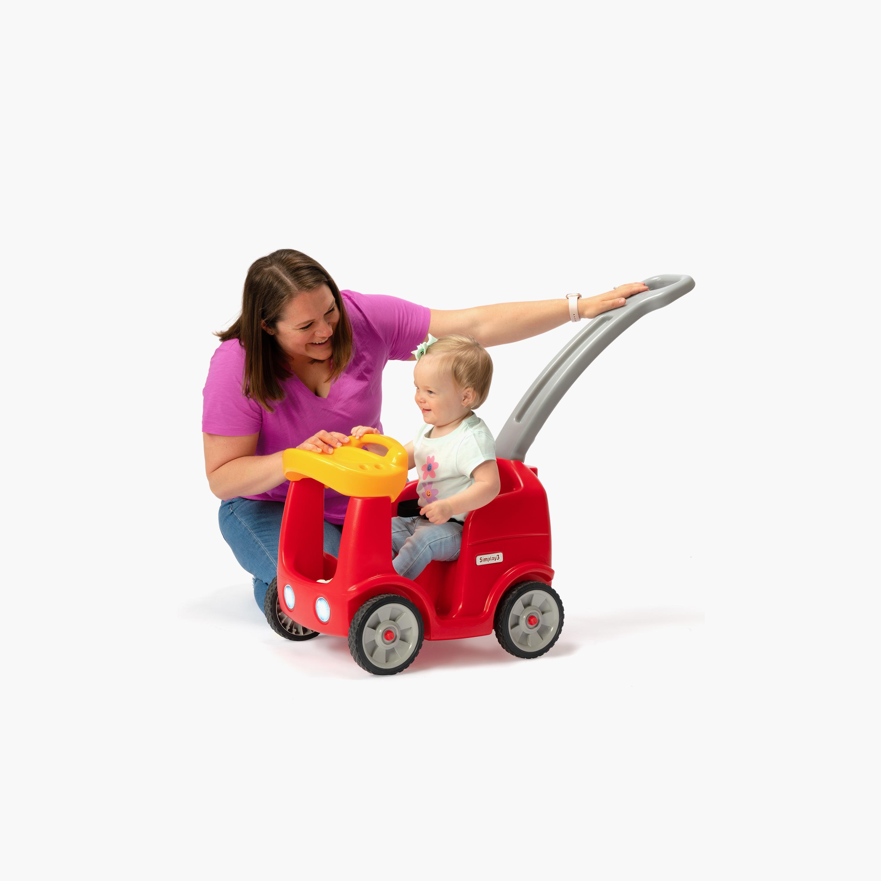 Simplay3 Roll & Stroll Quiet Ride Push Car - 1½ - 4 Years-toys-babyandtoddlertoys-pushandpulltoys-image-9