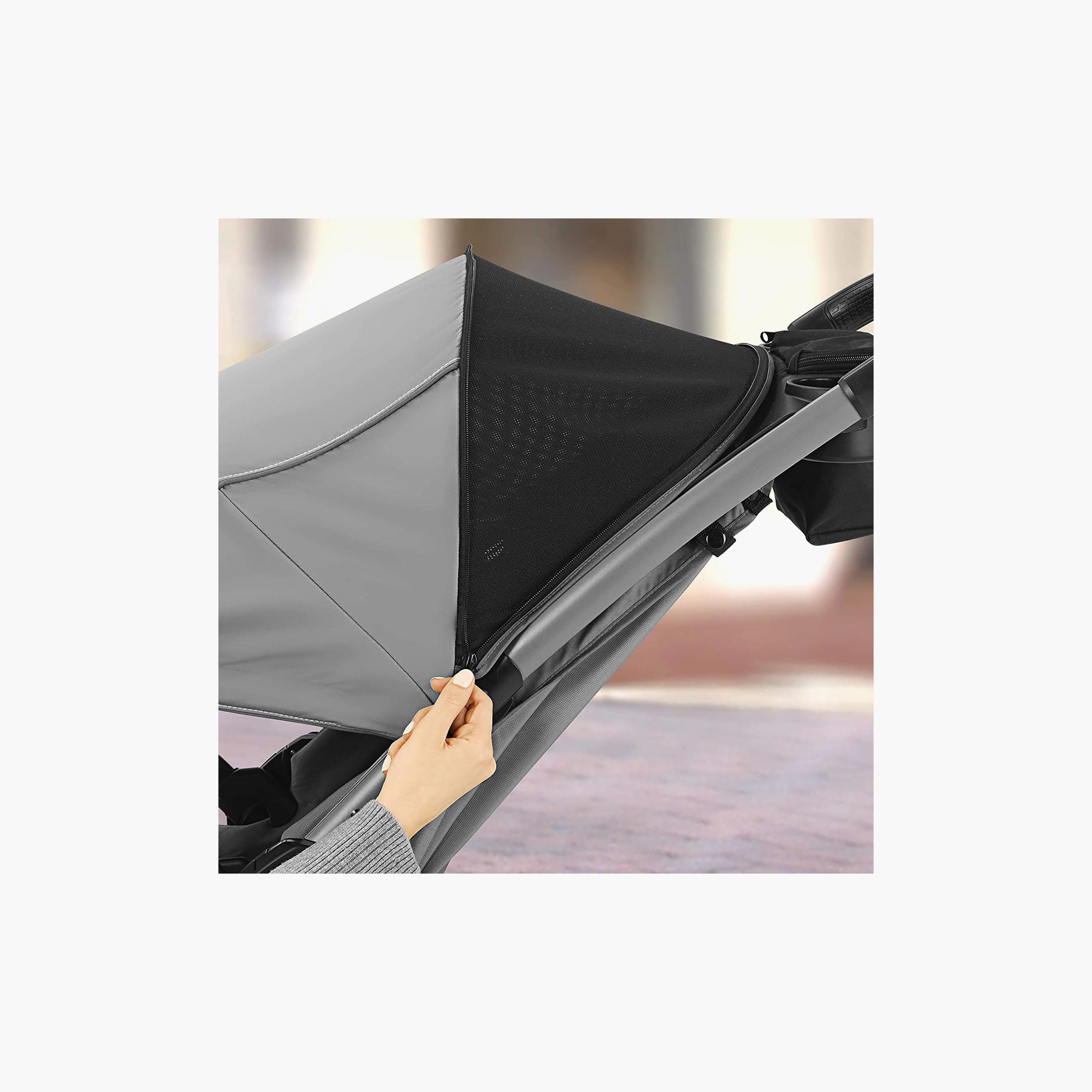 Chicco Mini Bravo Plus Travel System - 0 Months-3 Years - Slate-baby-gear-strollersandprams-travelsystems-image-8