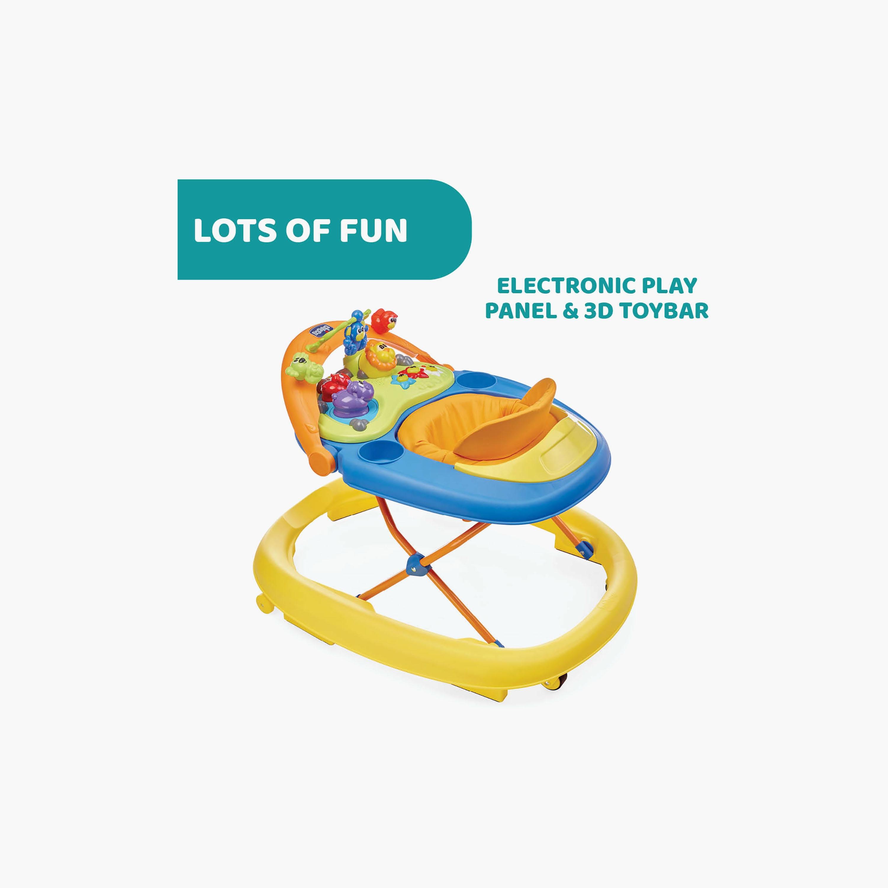 Chicco Walkie Talky Designer Baby Walker - Sunny-baby-infantactivity-walkers-image-2