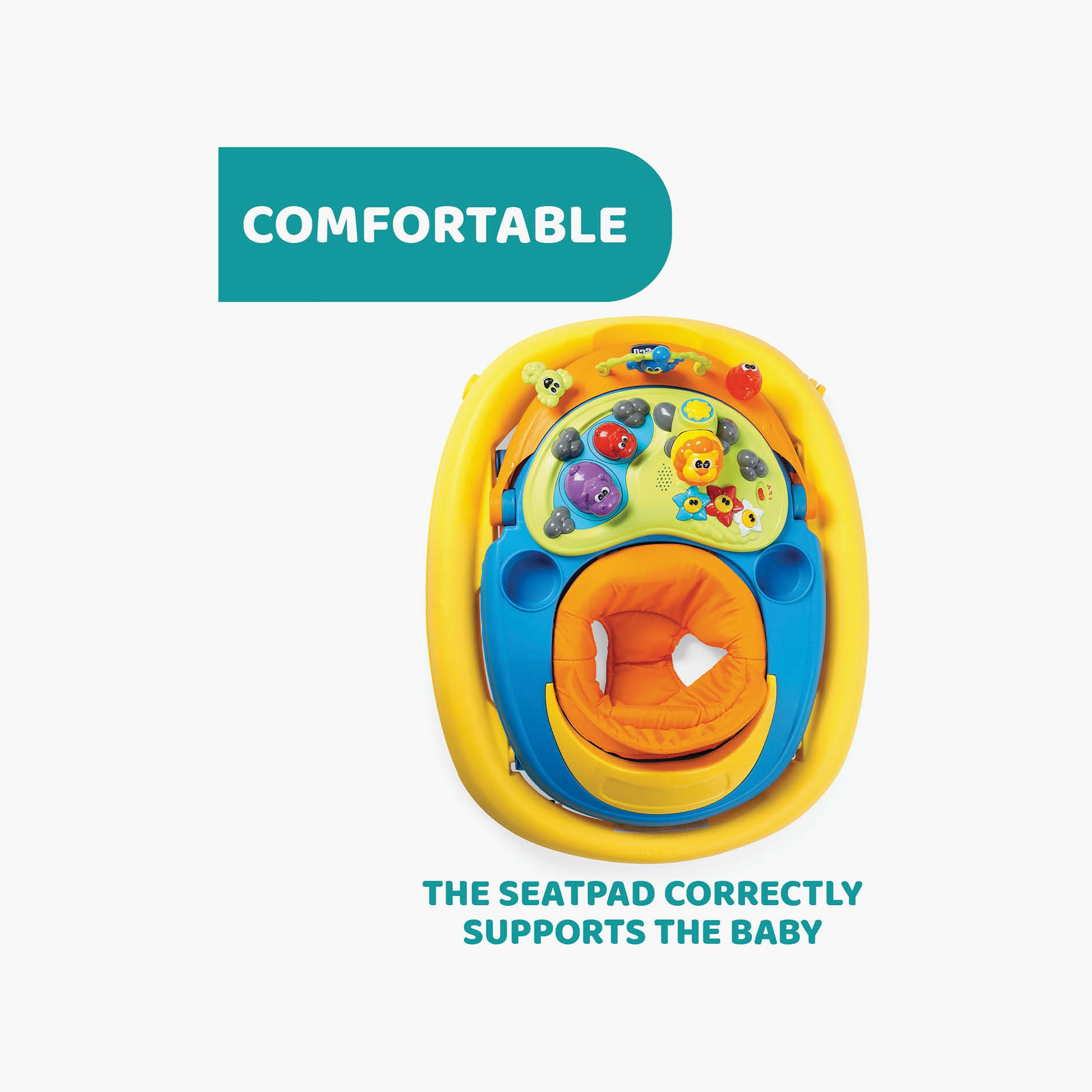 Chicco Walkie Talky Designer Baby Walker - Sunny-baby-infantactivity-walkers-image-3