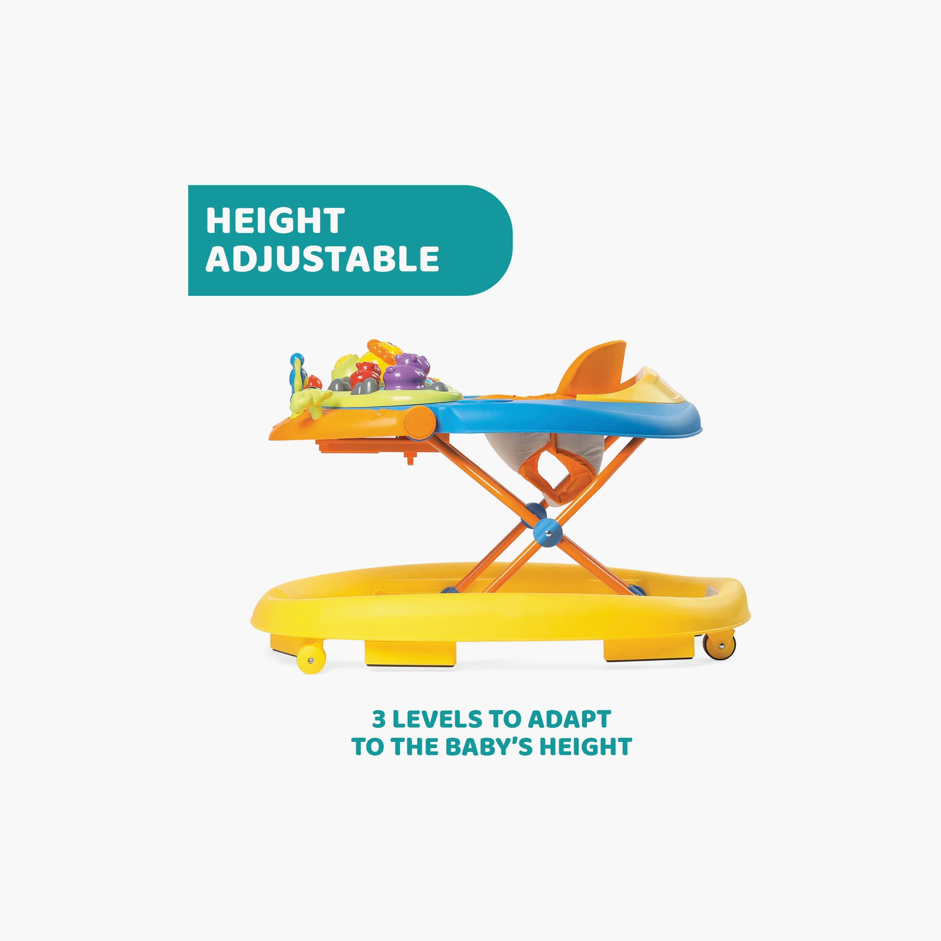 Chicco Walkie Talky Designer Baby Walker - Sunny-baby-infantactivity-walkers-image-4