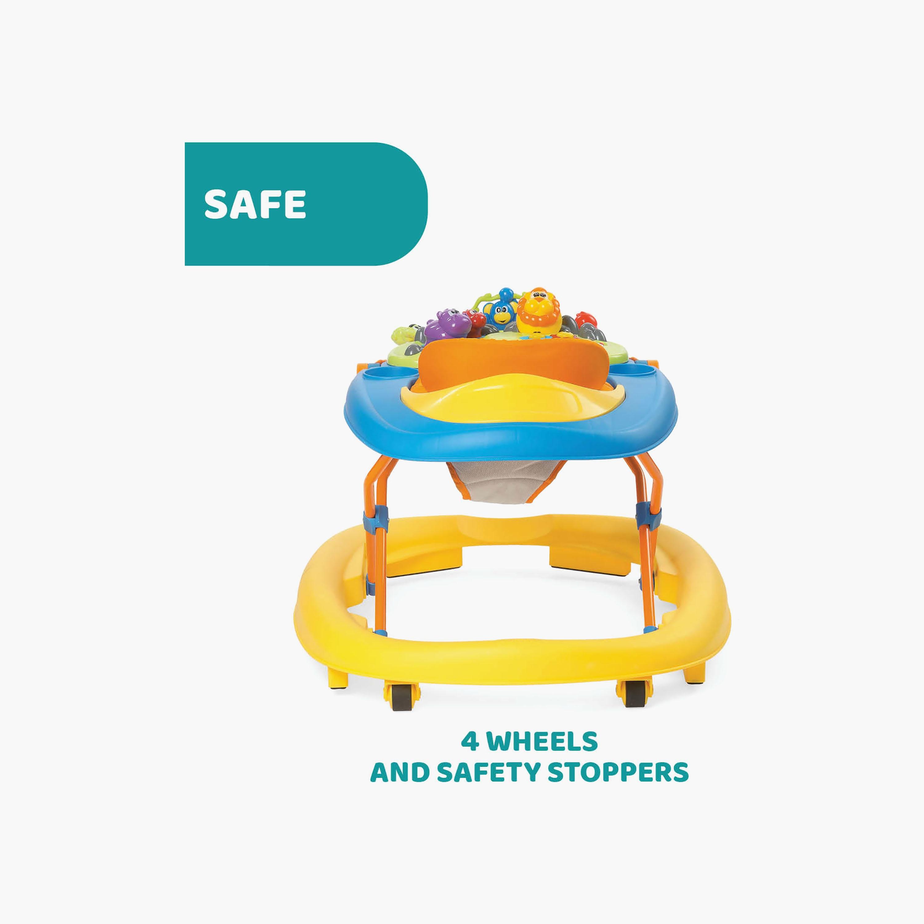 Chicco Walkie Talky Designer Baby Walker - Sunny-baby-infantactivity-walkers-image-5