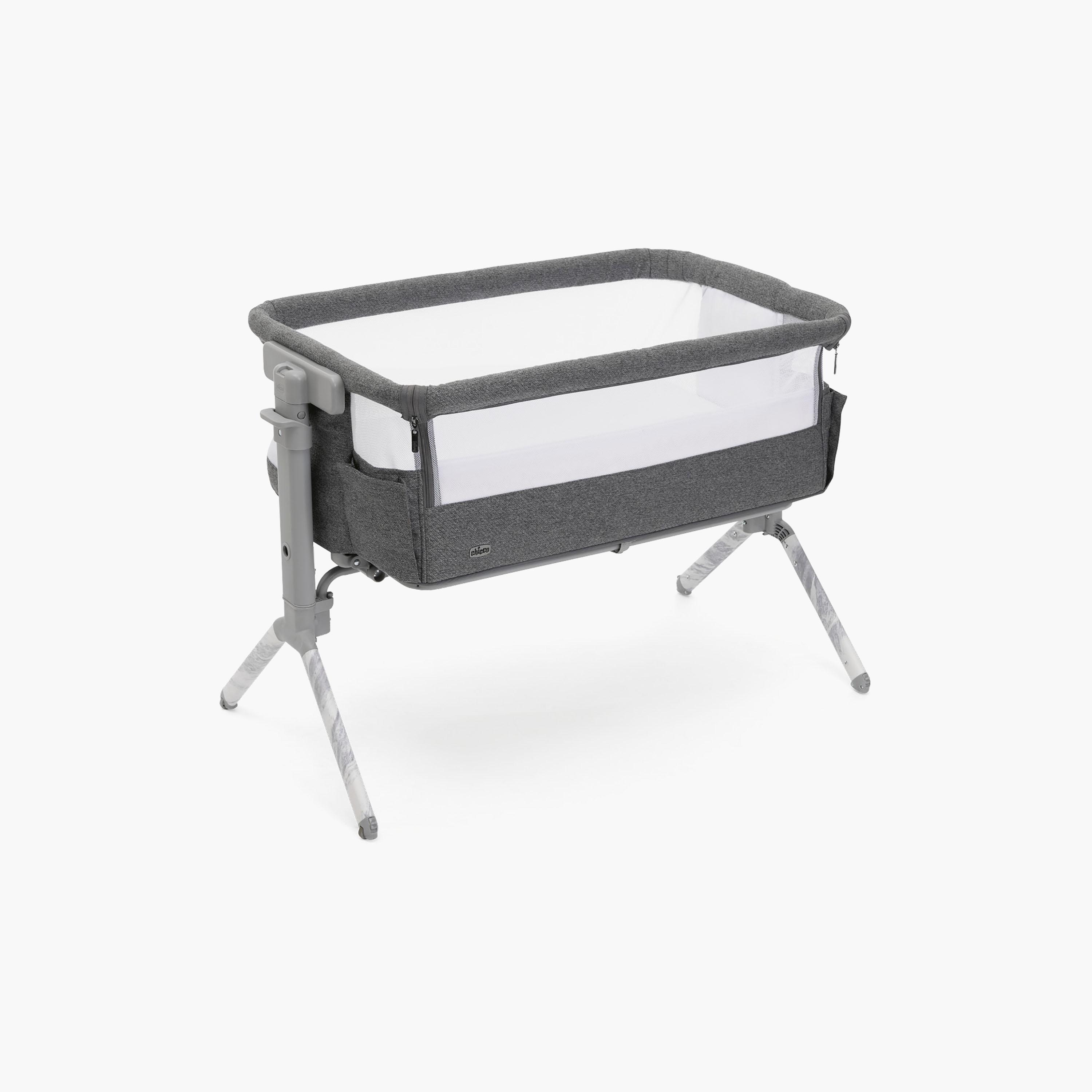 Chicco Next2me Armonia Bedside Crib - 0-6 Months - Carrara-baby-nursery-furniture-cribsandbeds-bassinets-image-1