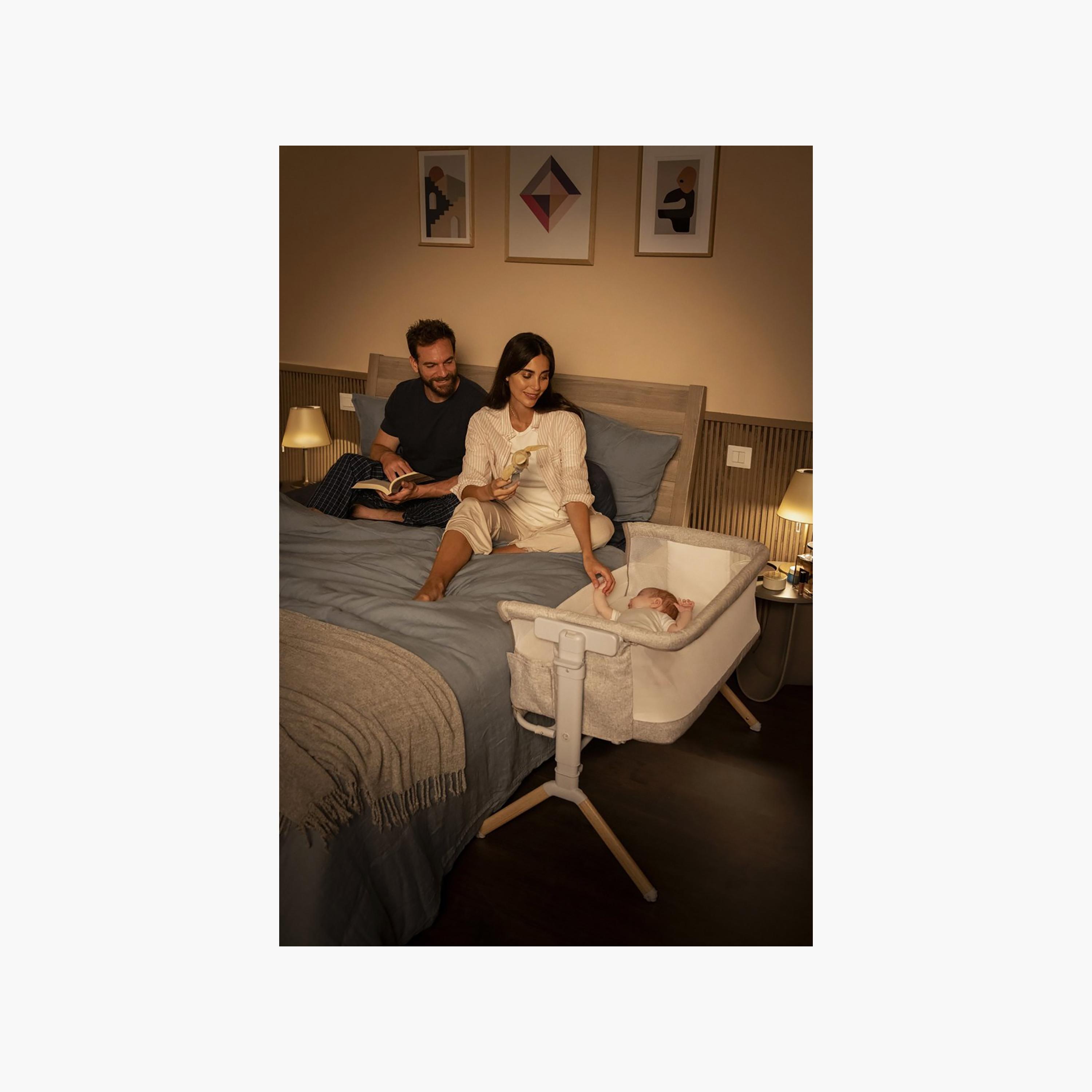 Chicco Next2me Armonia Bedside Crib - 0-6 Months - Carrara-baby-nursery-furniture-cribsandbeds-bassinets-image-2