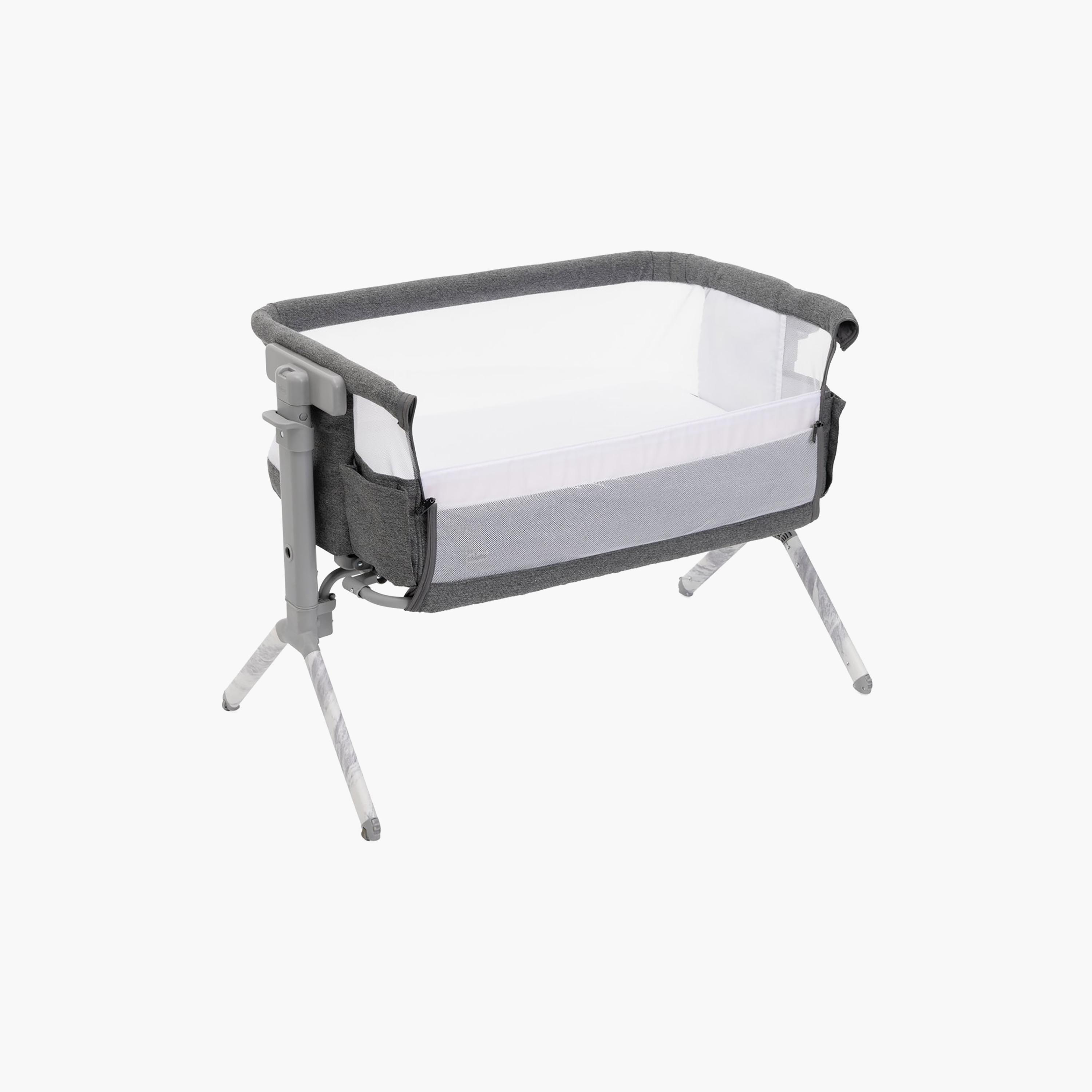 Chicco Next2me Armonia Bedside Crib - 0-6 Months - Carrara-baby-nursery-furniture-cribsandbeds-bassinets-image-6