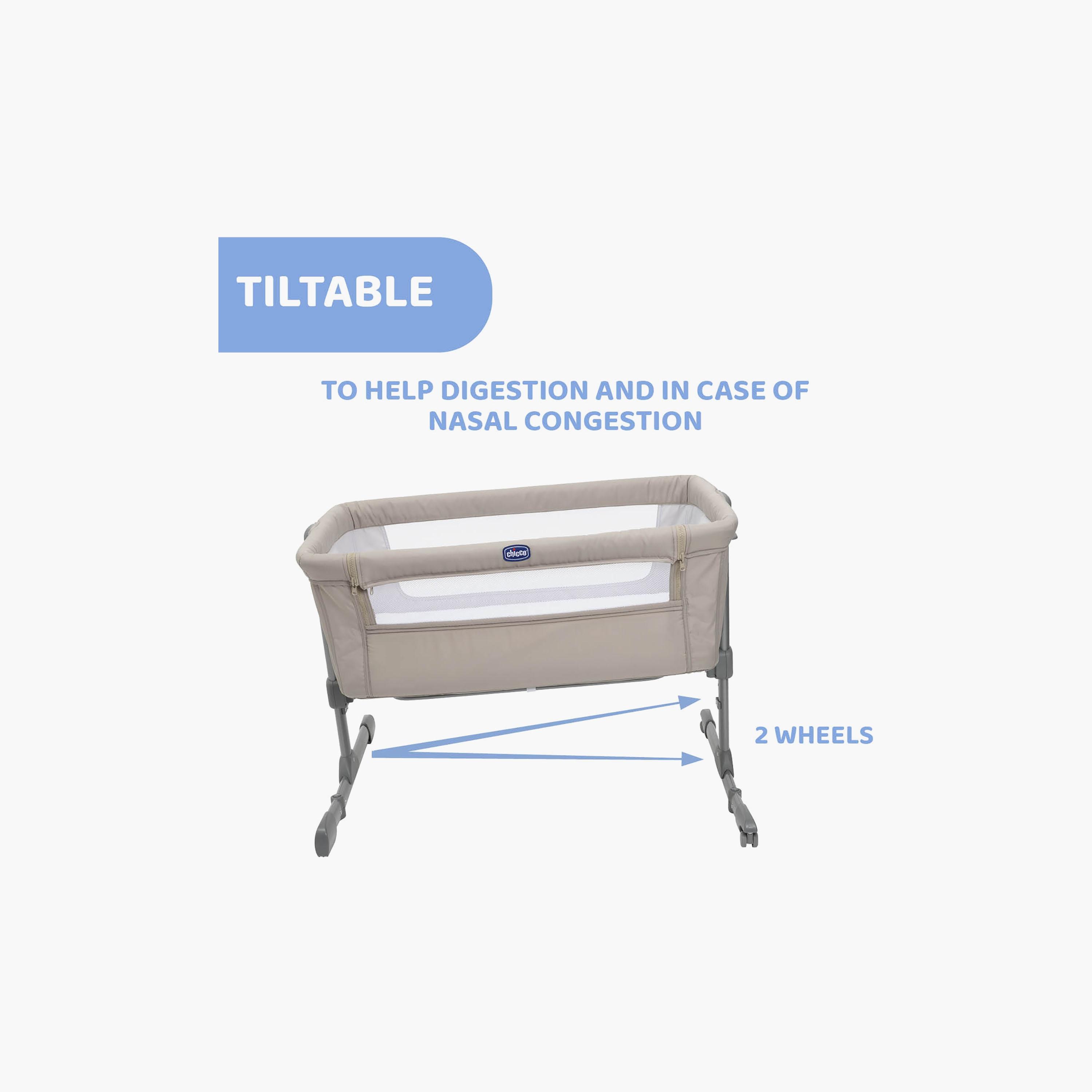 سرير مشترك نِكست تو مي إيسينشال من شيكو - من 0 إلى 6 أشهر - دُن-baby-nursery-furniture-cribsandbeds-bassinets-image-6