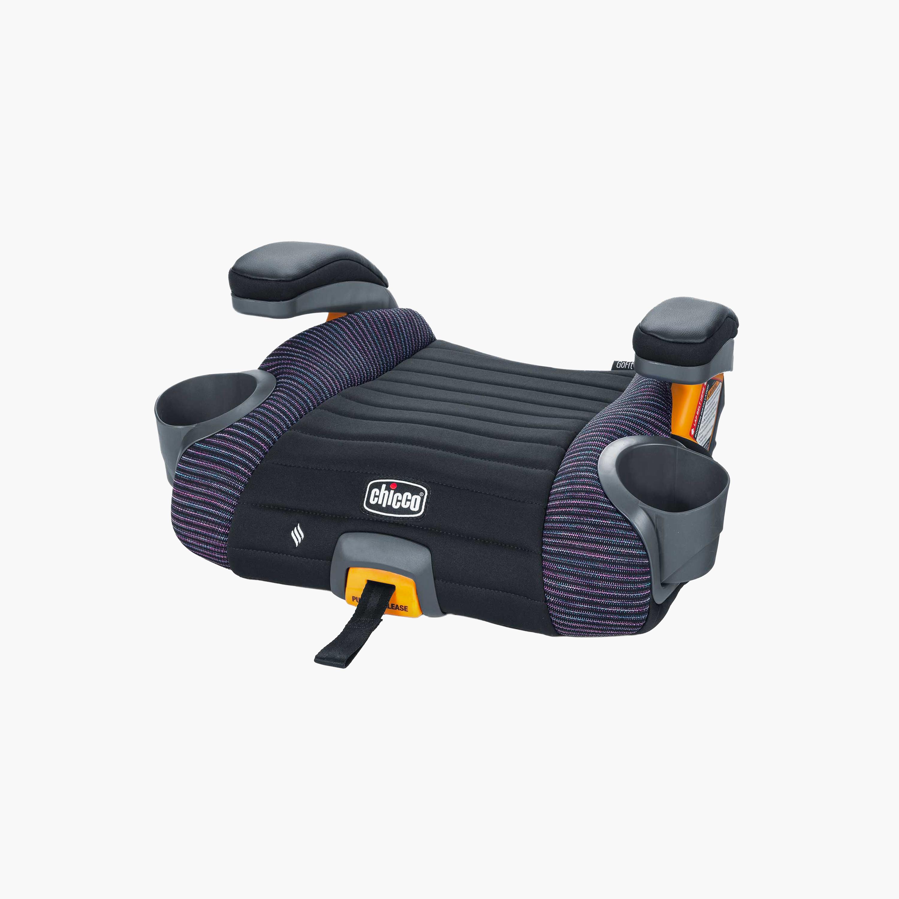 Chicco GoFit ClearTex Plus Backless Booster Car Seat - Confetti-baby-gear-carseats-image-1