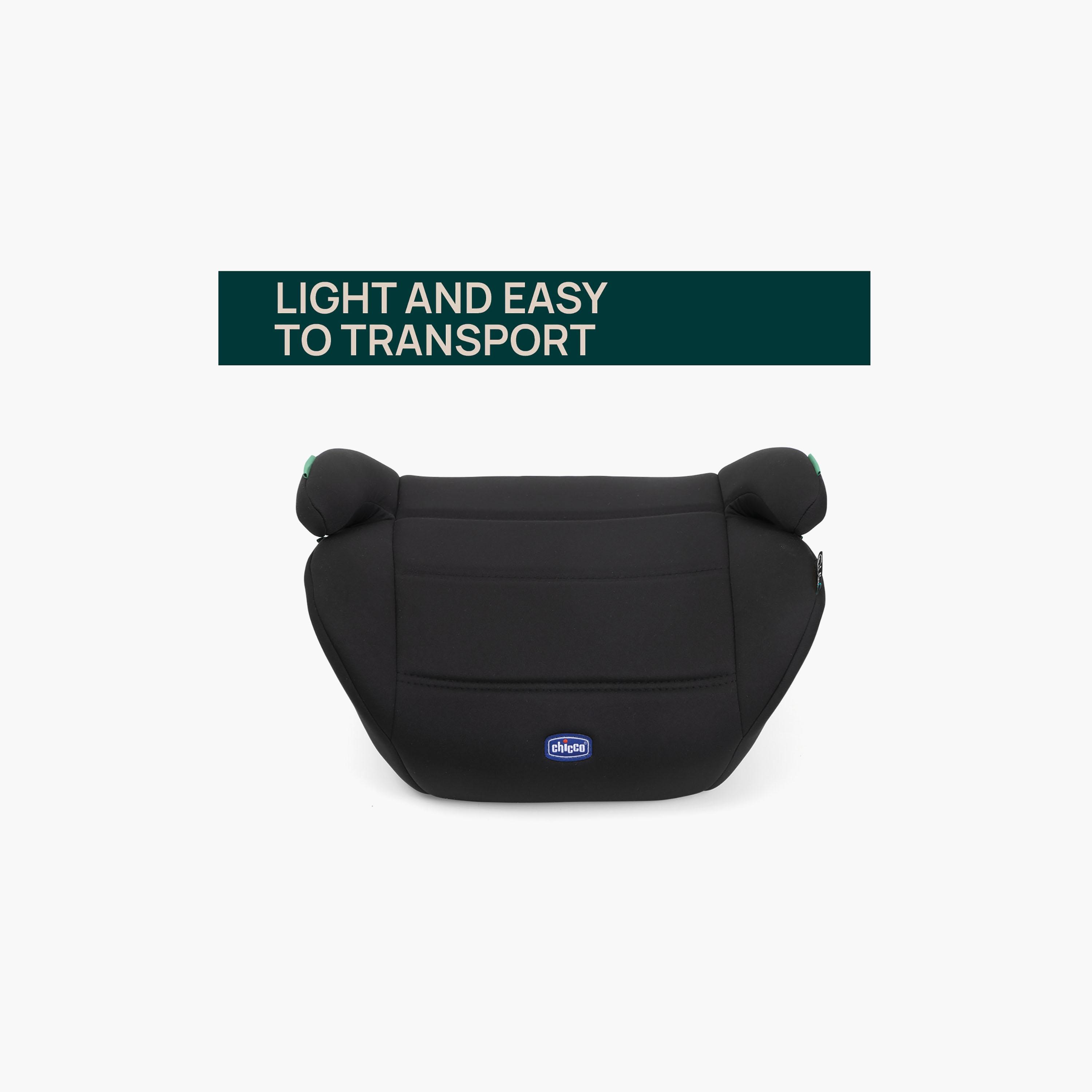 Chicco Quasar I-Size Baby Car Seat - 15-36kg - Black-baby-gear-carseats-image-5