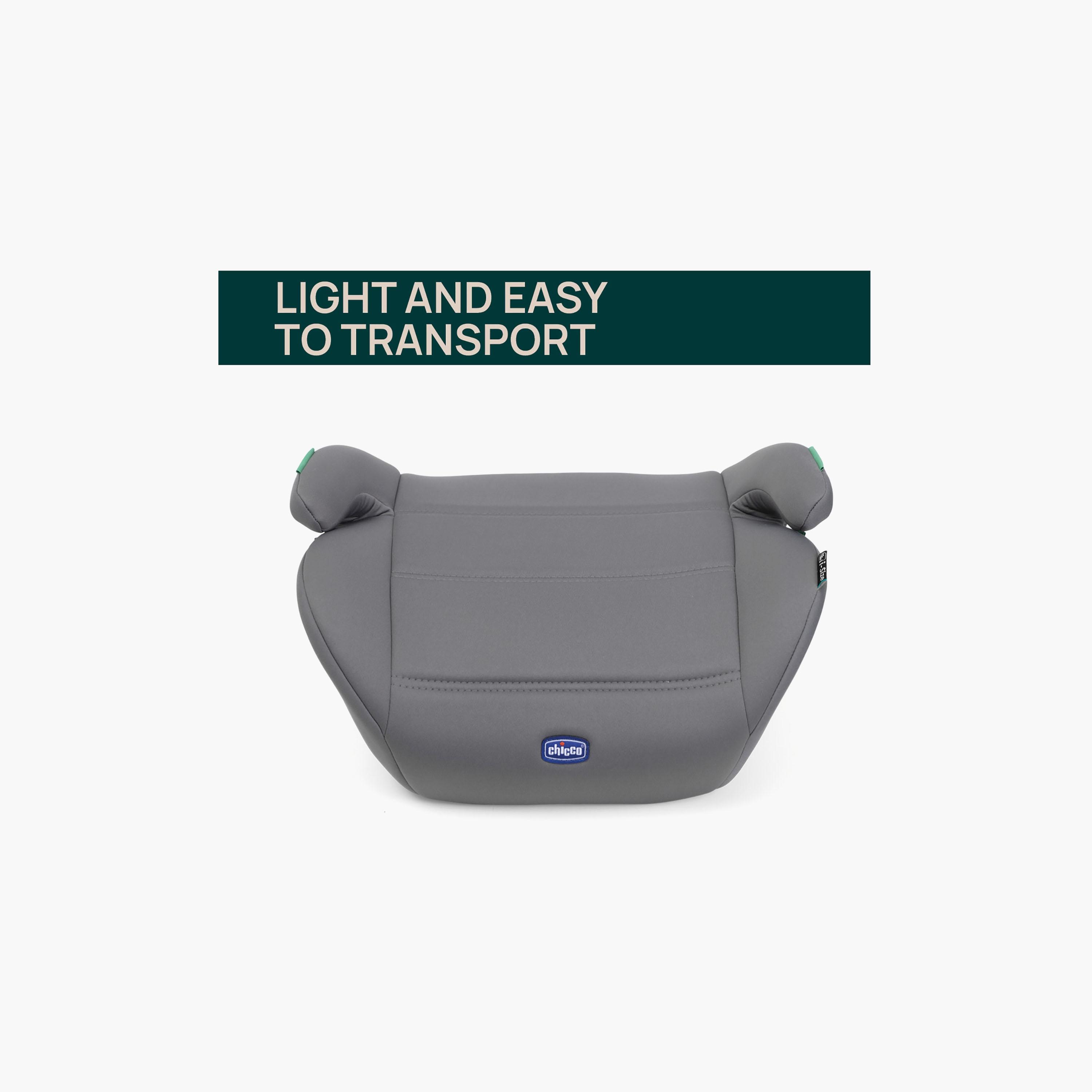 Chicco Quasar I-Size Baby Car Seat - 15-36kg - Grey-baby-gear-carseats-image-5
