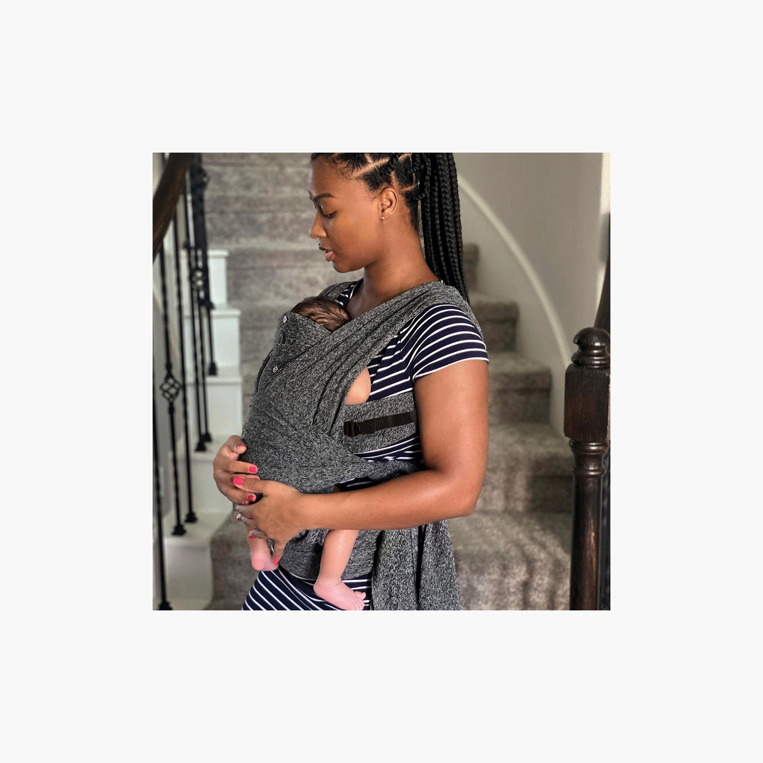 Chicco Boppy Comfy Evolution Baby Carrier - 0 Months-1 Years - Grey-baby-gear-babycarriers-image-6