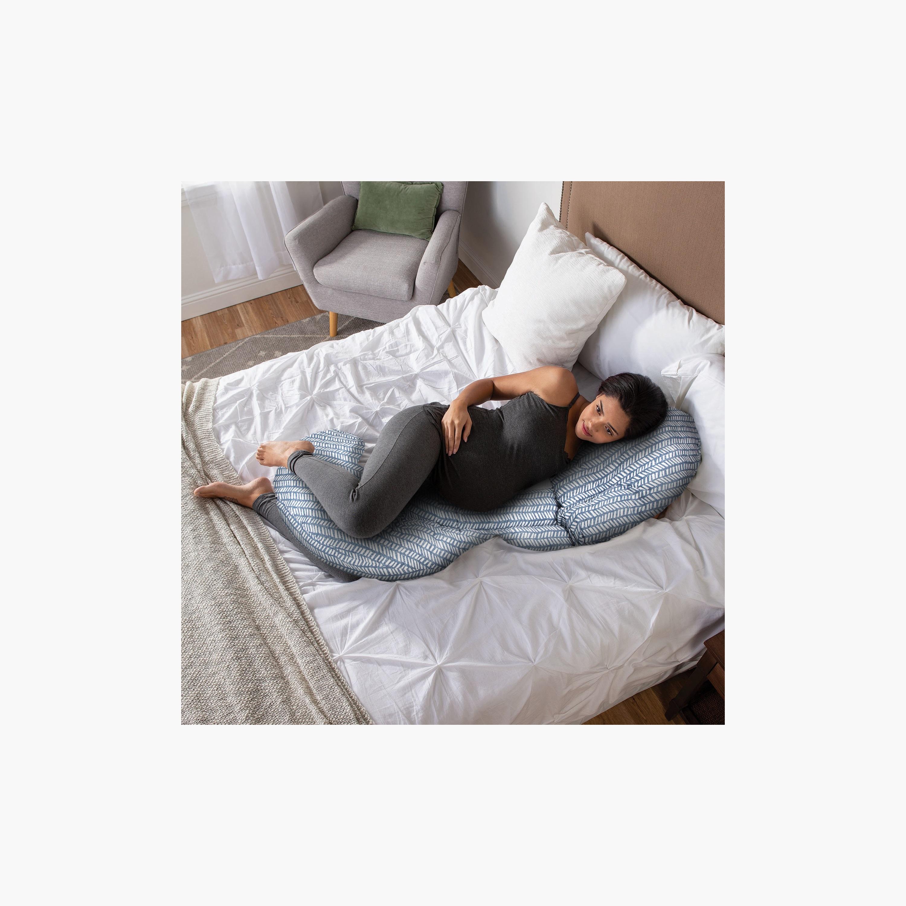 وسادة جسم كاملة من شيكو - أزرق داكن-baby-maternalcare-pregnancypillows-image-7