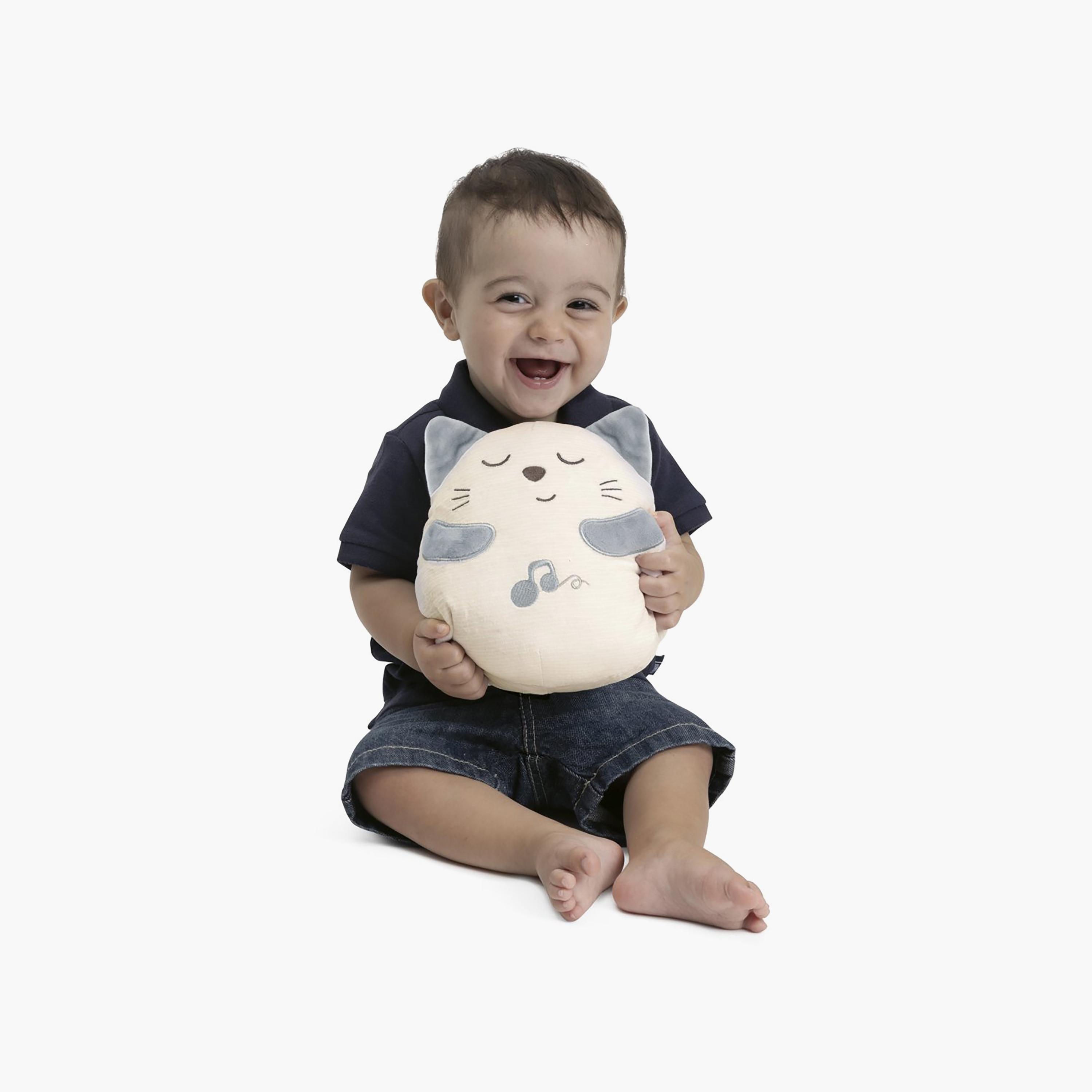 لعبة قطة فيروزة تفاعلية من شيكو فيرست دريمز - 0 شهر فما فوق-toys-plushsofttoys-image-2