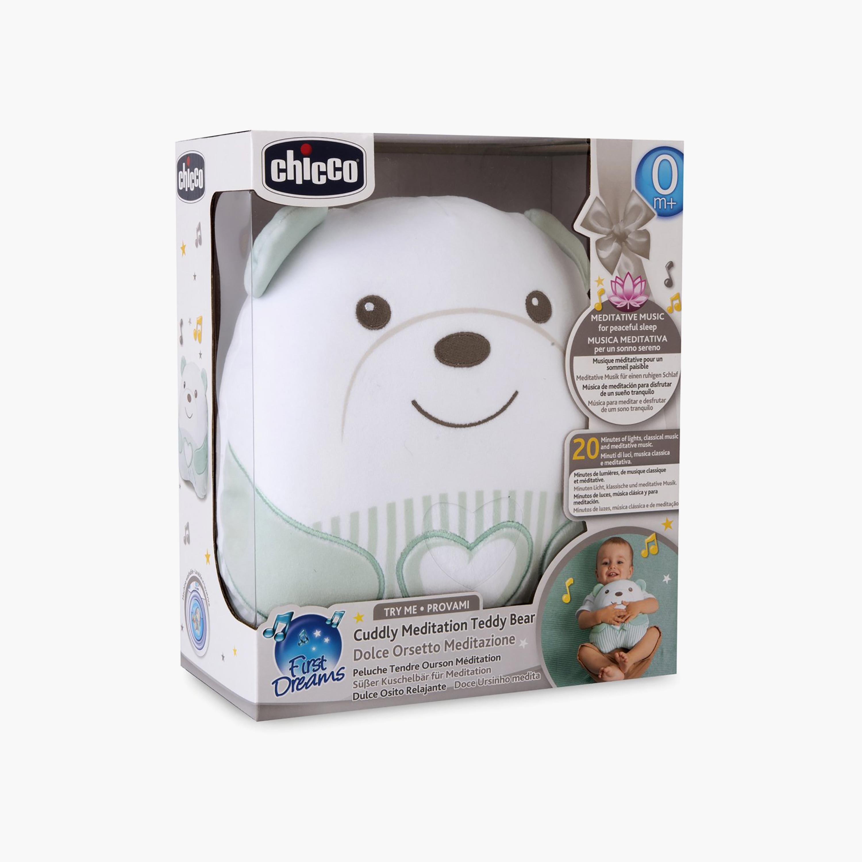 Chicco Cuddly Meditation Teddy Bear - 0 Months+ - Light Green-toys-plushsofttoys-teddybears-image-5