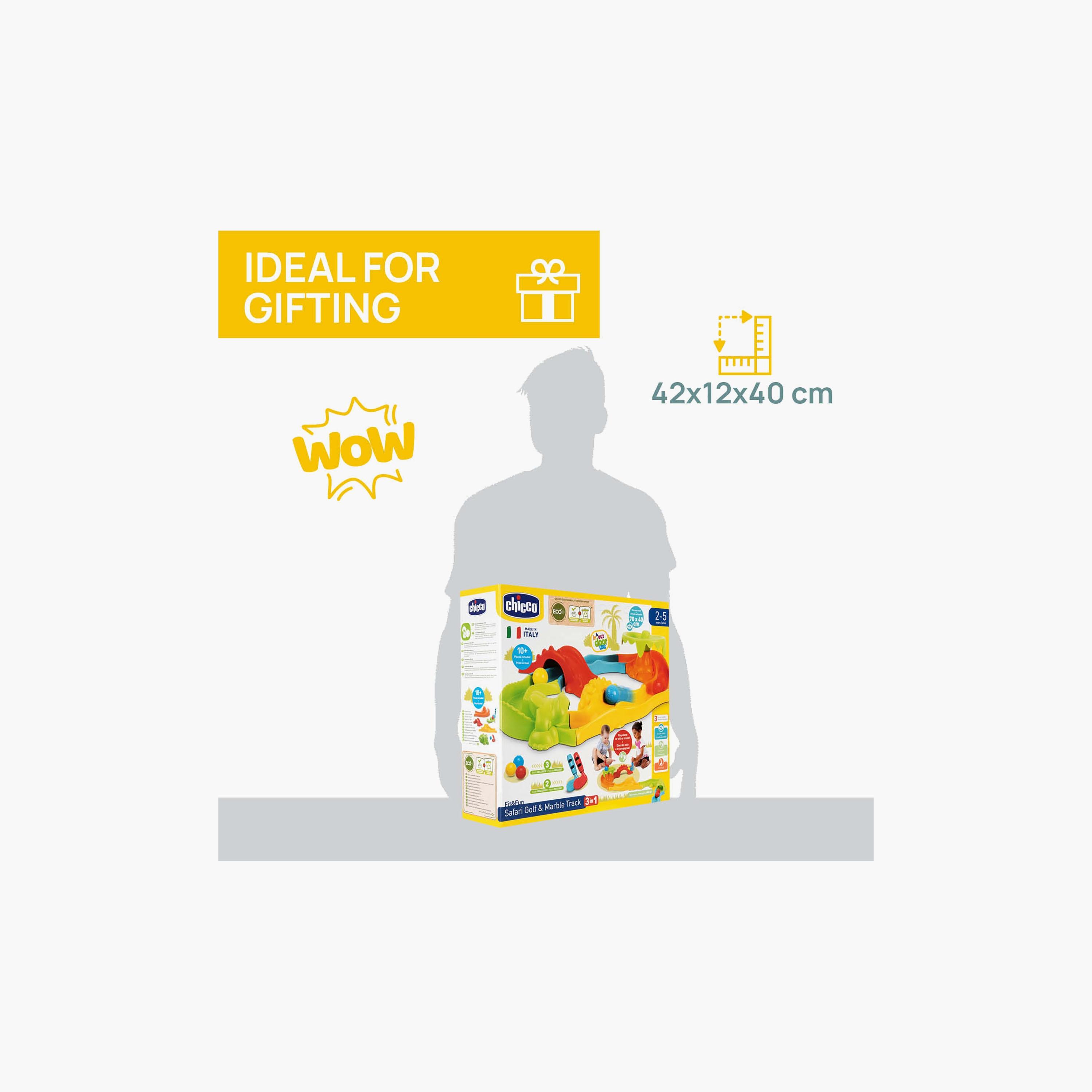 مسار جولف وبلي 3 في 1 سفاري من شيكو - من سنتين إلى 5 سنوات-toys-playvehicles-racetracks-image-4