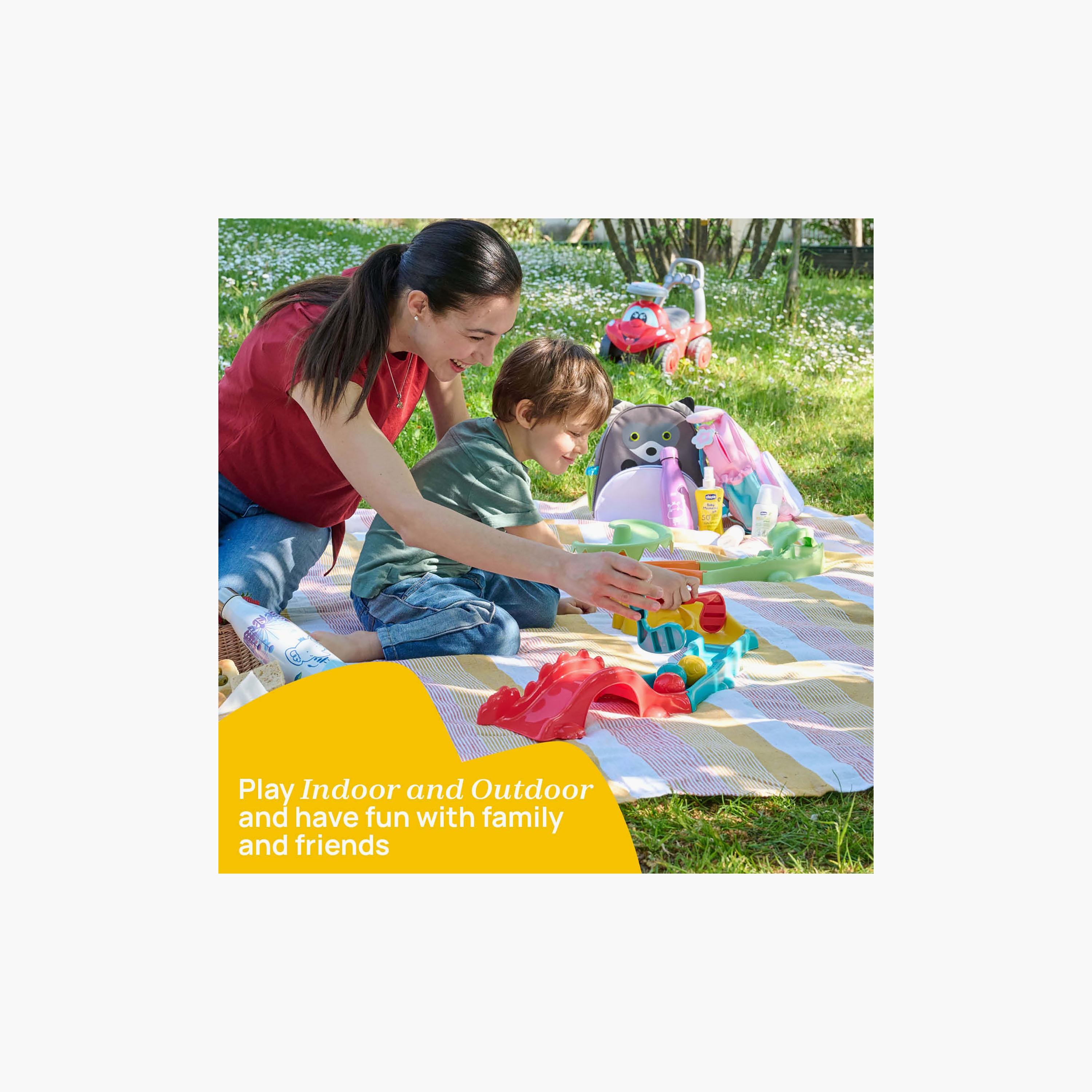 مسار جولف وبلي 3 في 1 سفاري من شيكو - من سنتين إلى 5 سنوات-toys-playvehicles-racetracks-image-3