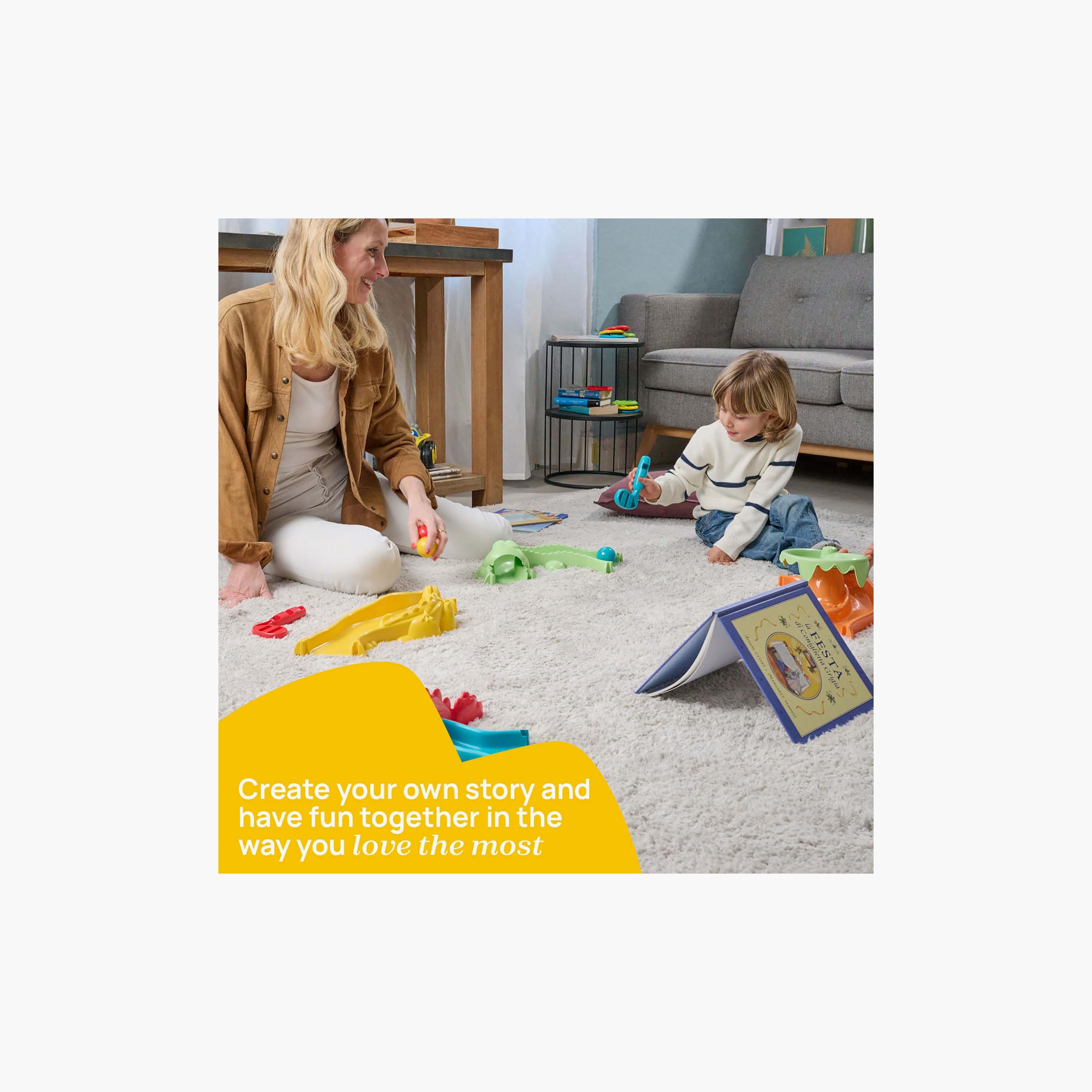 مسار جولف وبلي 3 في 1 سفاري من شيكو - من سنتين إلى 5 سنوات-toys-playvehicles-racetracks-image-2