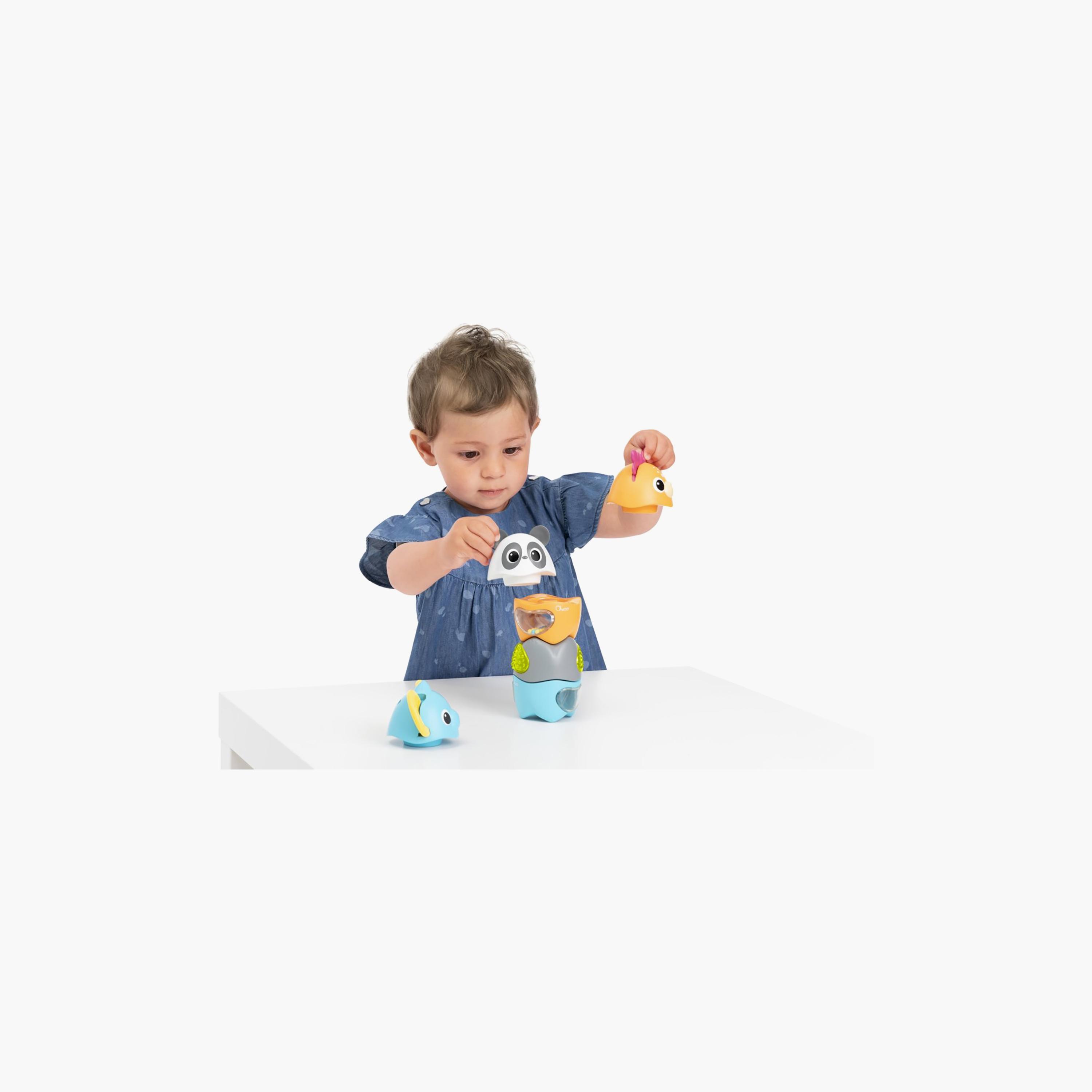 Chicco 3-Piece Stackable Activity Animals - 6-36 Months-toys-babyandtoddlertoys-stackingandnestingtoys-image-12