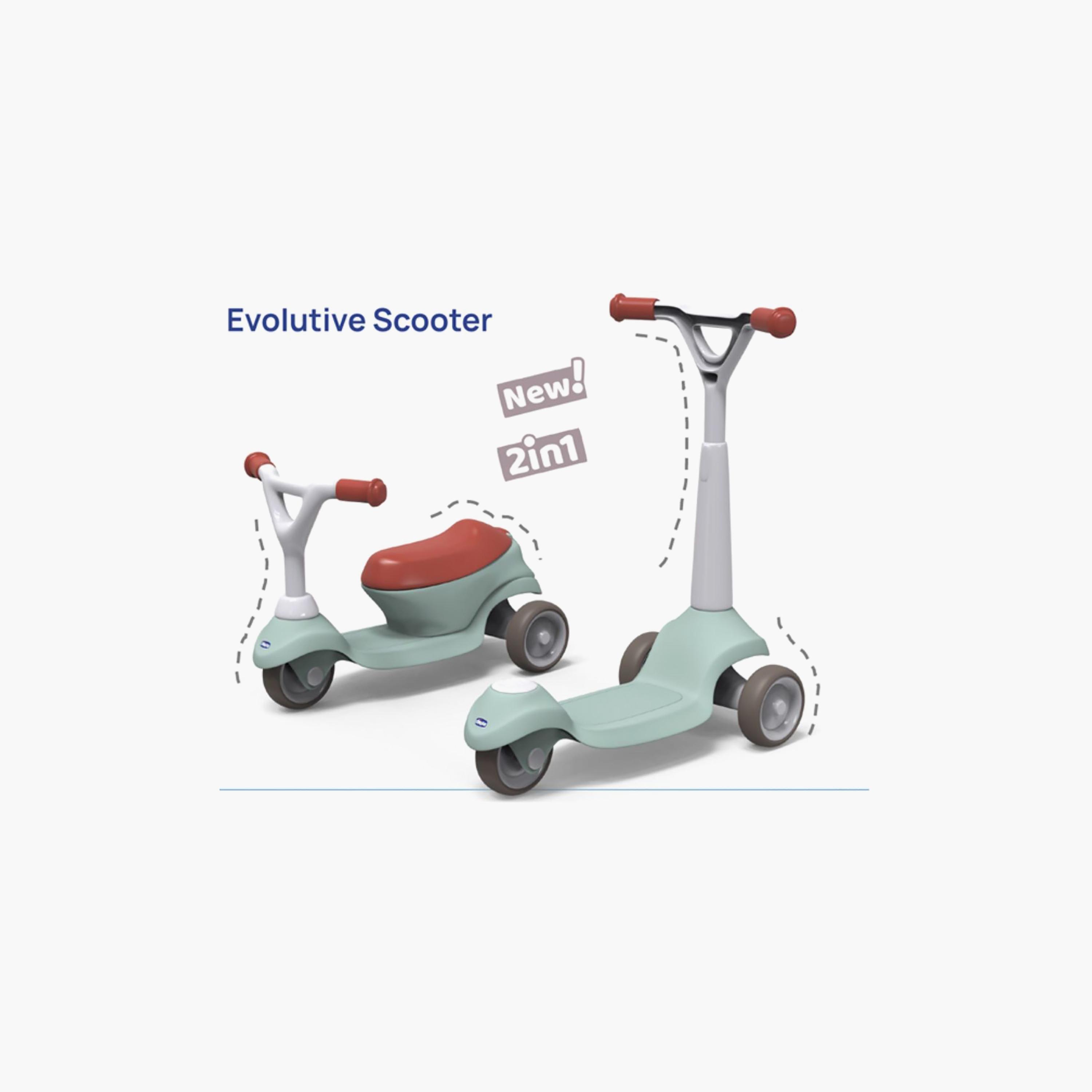 Chicco 2-in-1 Evolutive Scooter - 1-4 Years-toys-outdoor-scooters-image-5