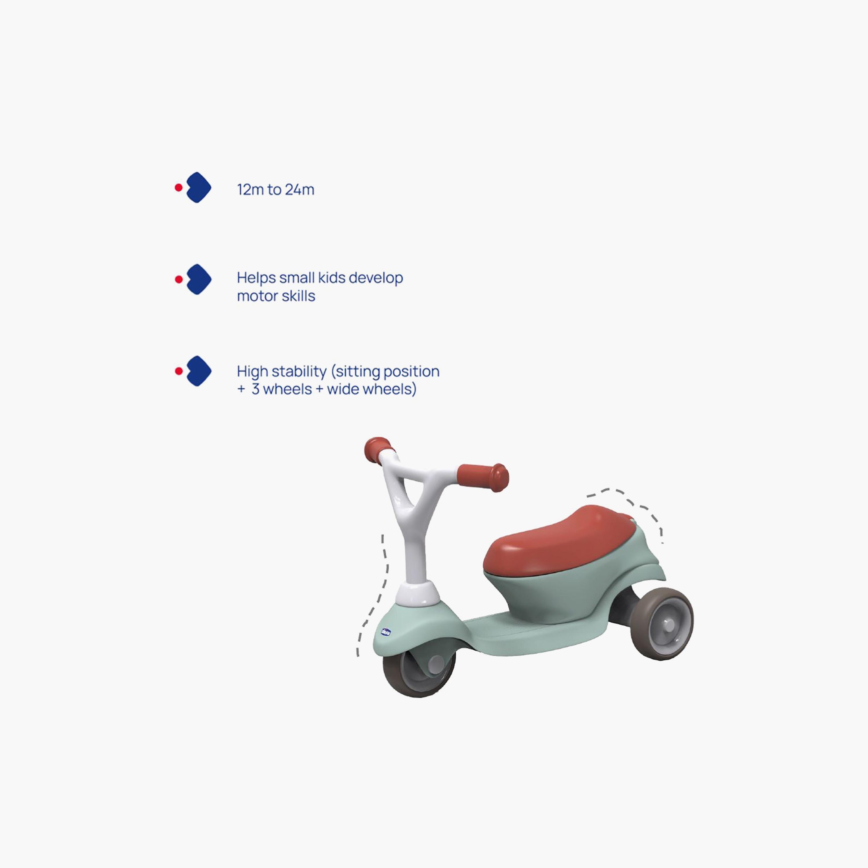 Chicco 2-in-1 Evolutive Scooter - 1-4 Years-toys-outdoor-scooters-image-8