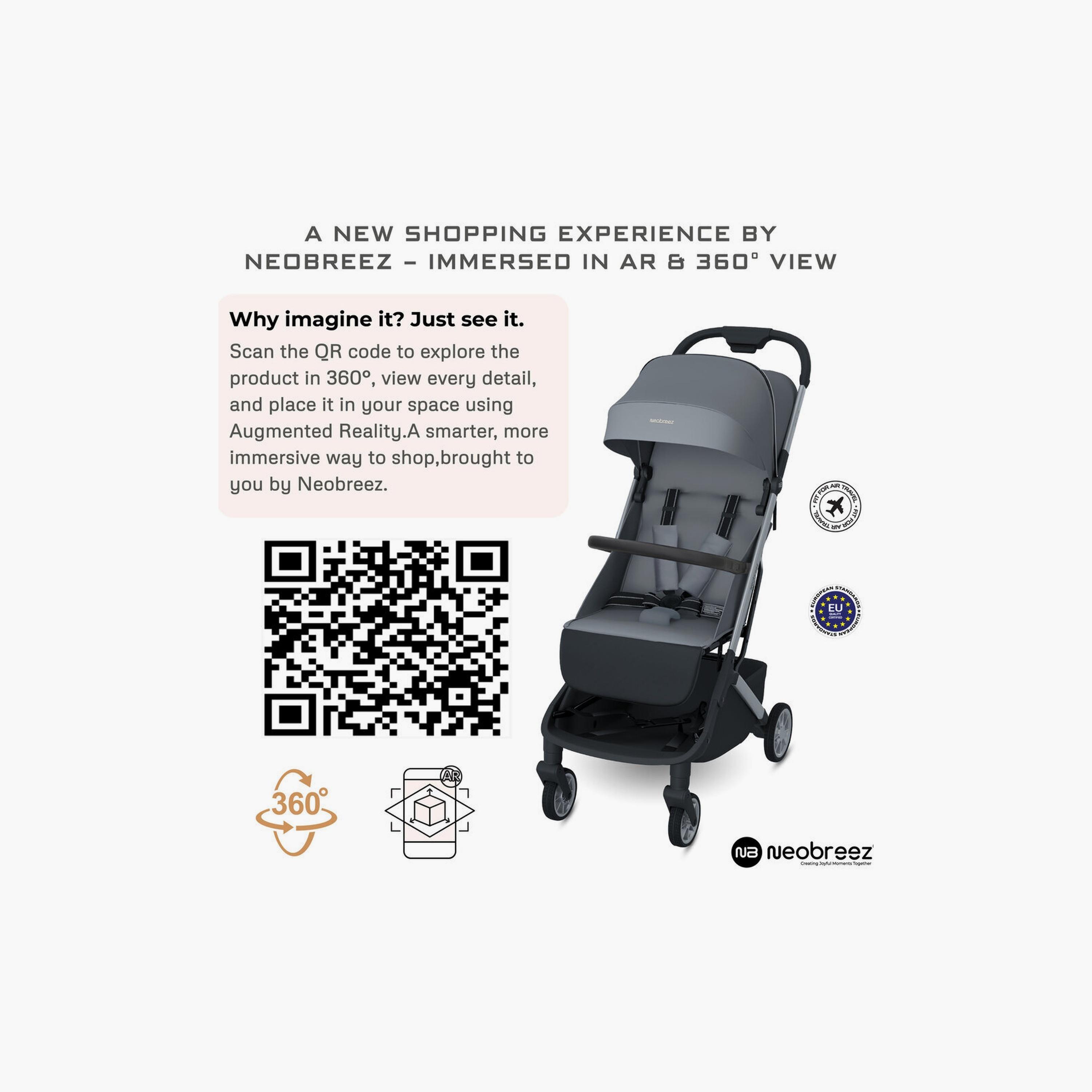 Neobreez Neolite Ultra-Lightweight Travel Stroller With Canopy, Up To 22Kg-baby-gear-strollersandprams-strollers-image-10