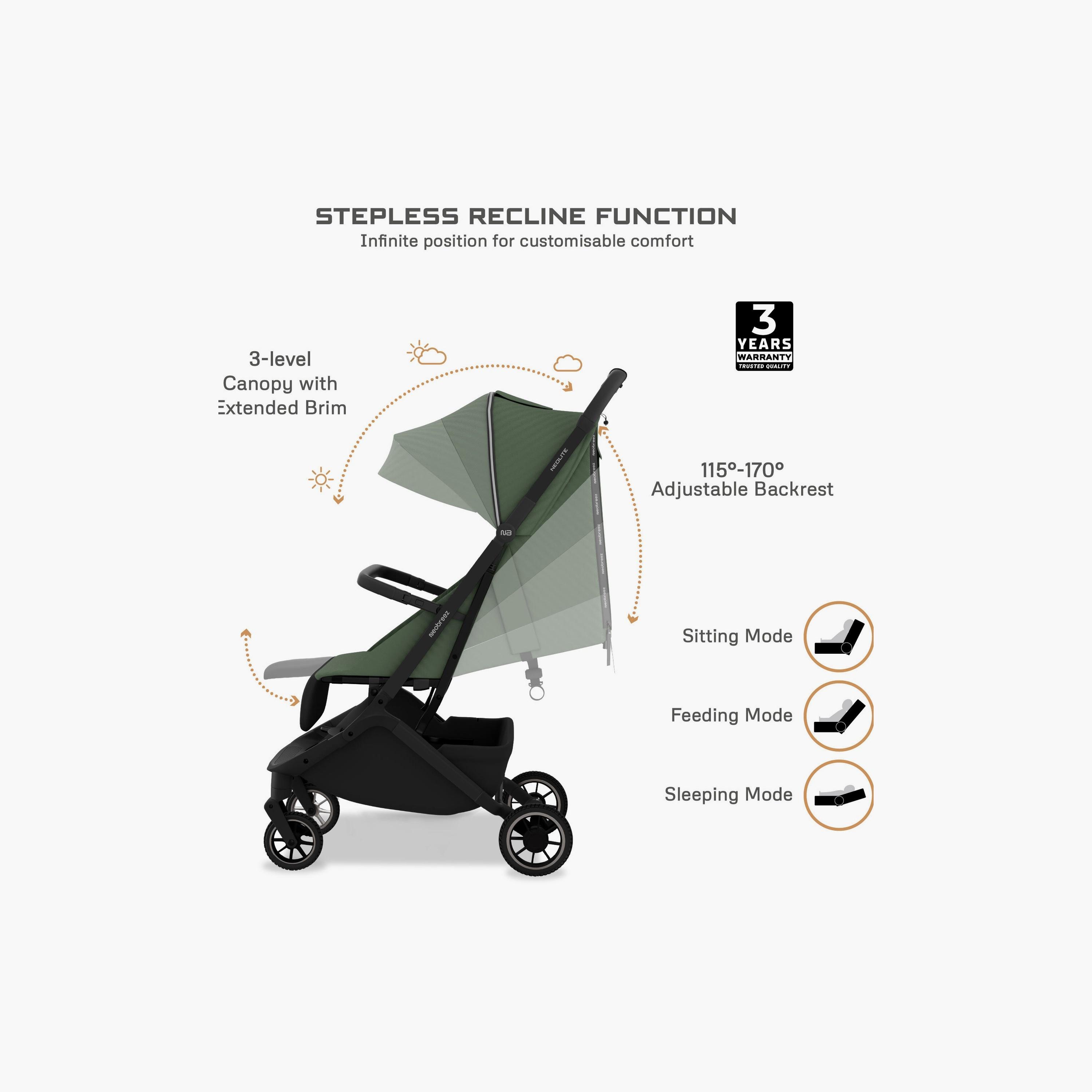 عربة نيولايت للسفر فائقة الخفة مع مظلة، حتى وزن ٢٢ كجم من نيوبريز-baby-gear-strollersandprams-strollers-image-17