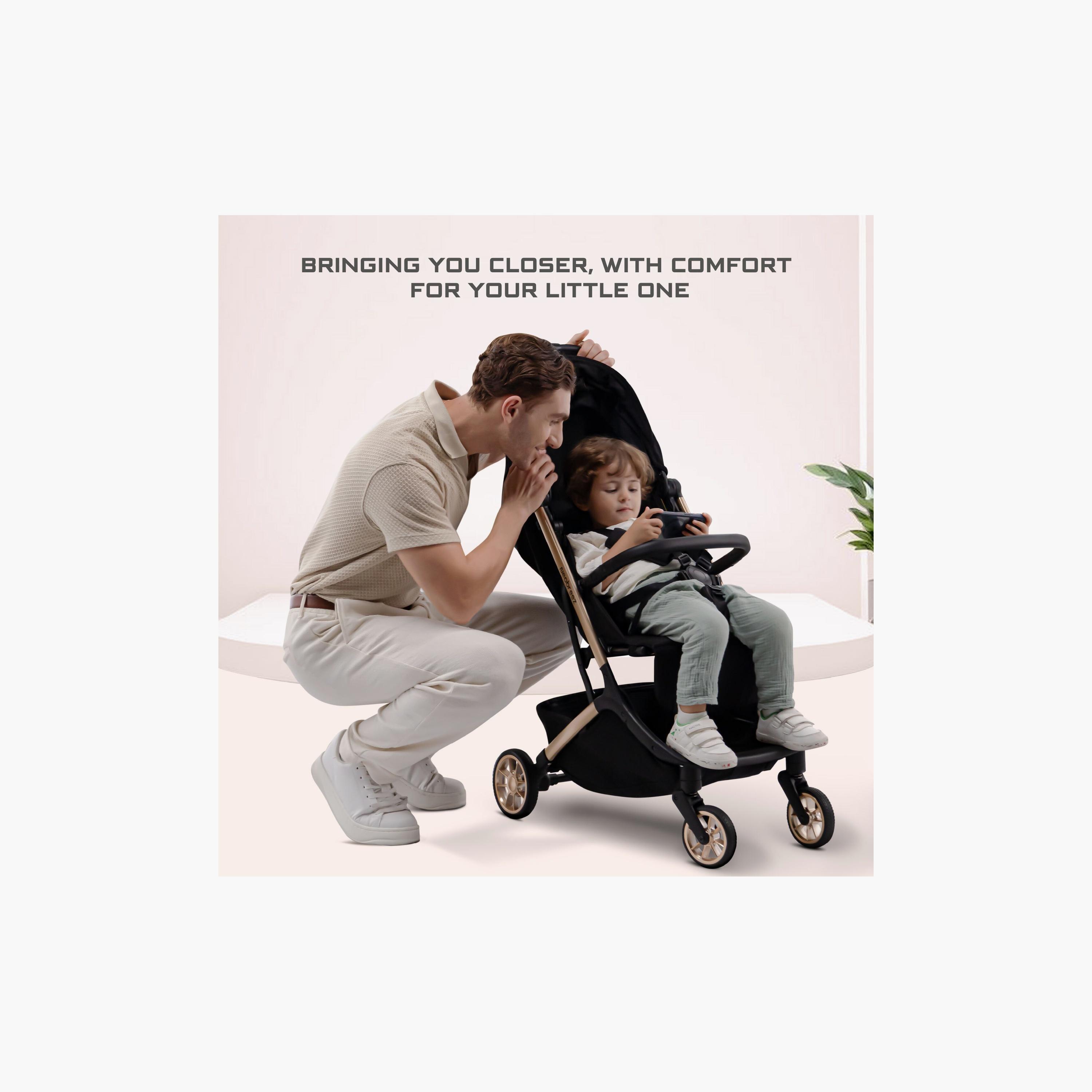 عربة نيولايت للسفر فائقة الخفة مع مظلة، حتى وزن ٢٢ كجم من نيوبريز-baby-gear-strollersandprams-strollers-image-2