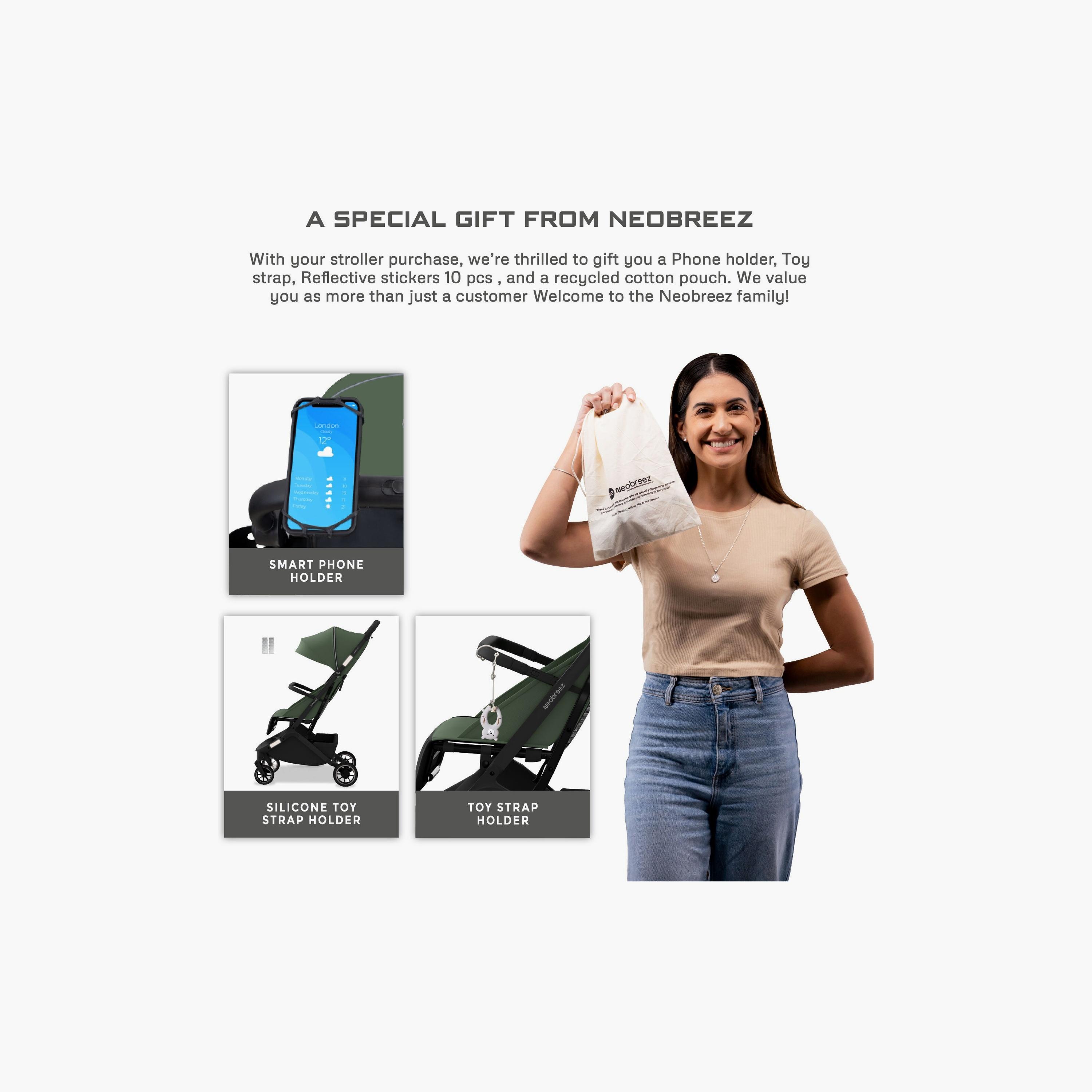 عربة نيولايت للسفر فائقة الخفة مع مظلة، حتى وزن ٢٢ كجم من نيوبريز-baby-gear-strollersandprams-strollers-image-7