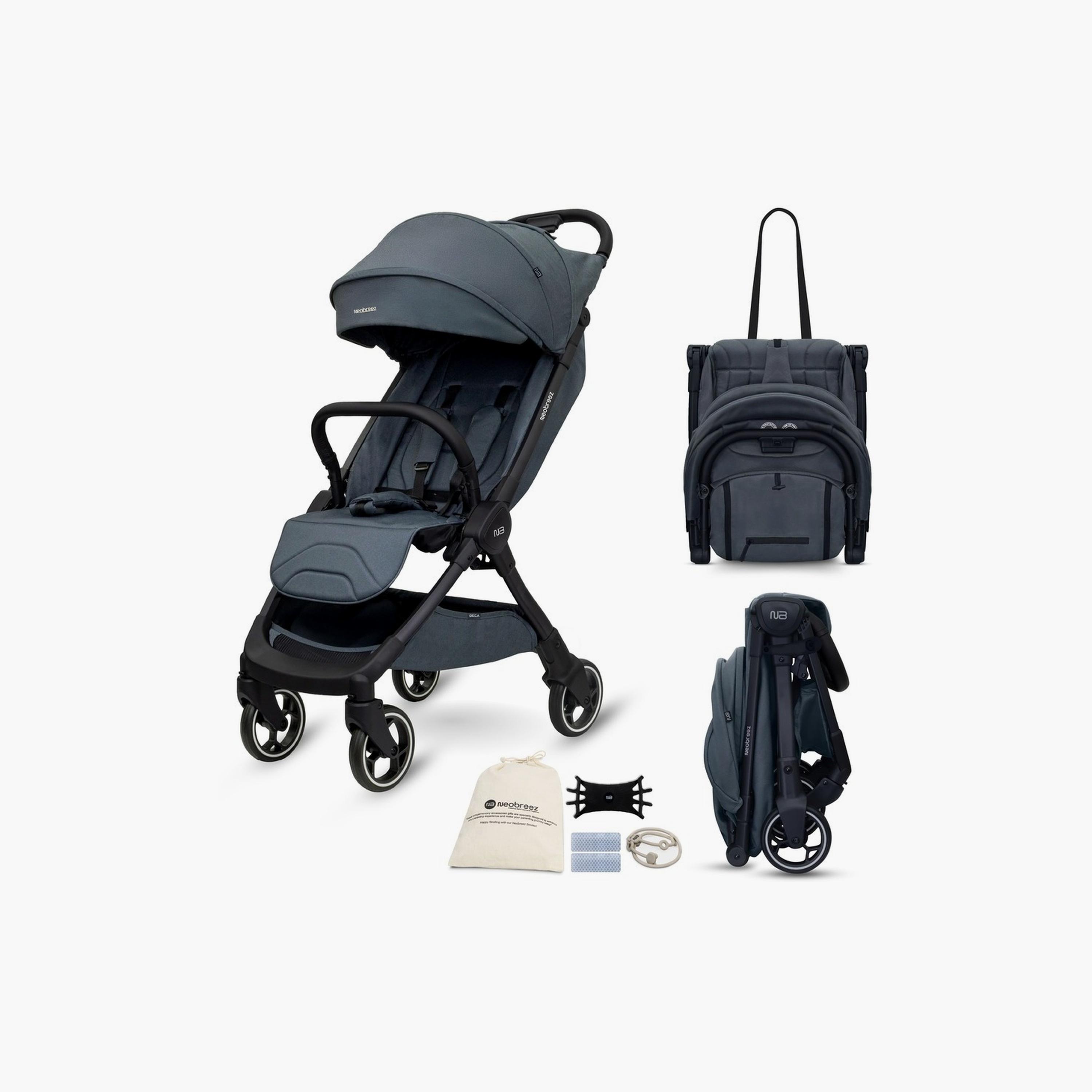 Neobreez Deca Ultra-Lightweight Travel Stroller With Canopy,Up To 22Kg-baby-gear-strollersandprams-strollers-image-1