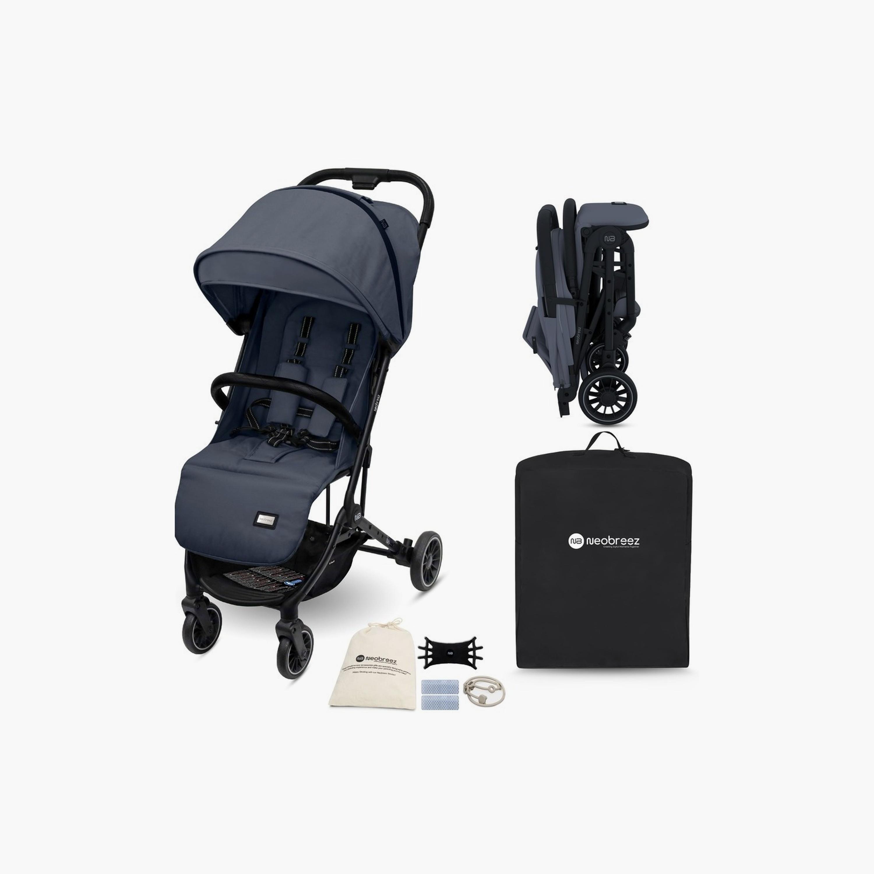Neobreez Litex Ultra-Lightweight Travel Stroller With Canopy,15Kg-baby-gear-strollersandprams-strollers-image-1