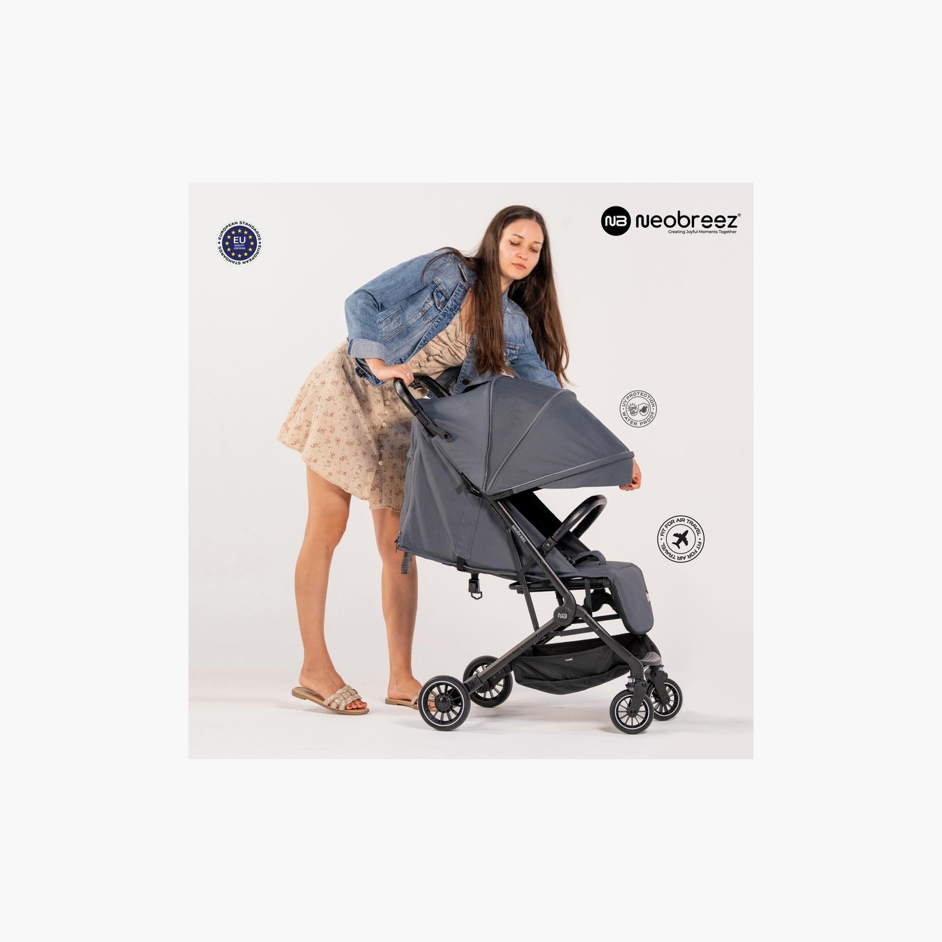 Neobreez Litex Ultra-Lightweight Travel Stroller With Canopy,15Kg-baby-gear-strollersandprams-strollers-image-12