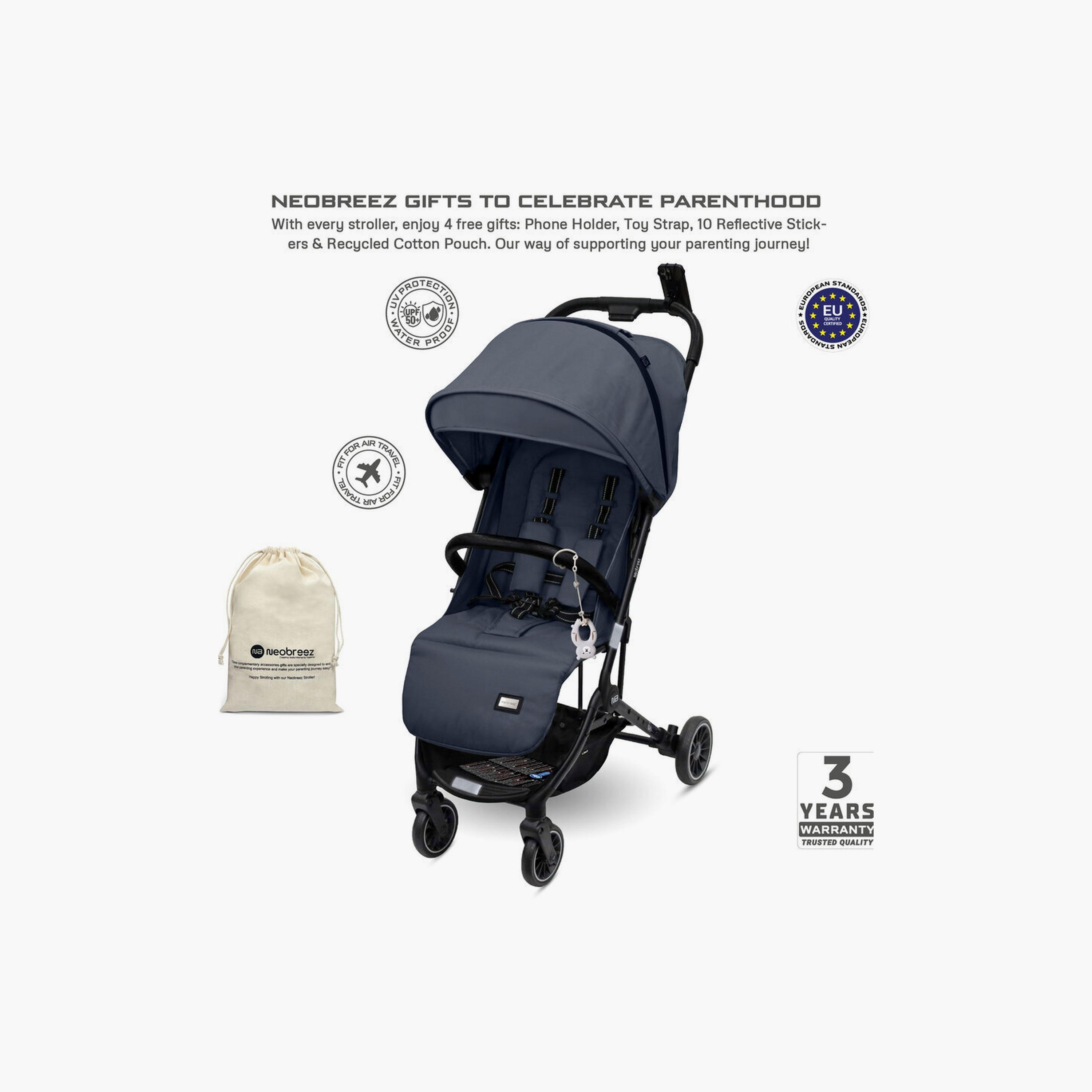 Neobreez Litex Ultra-Lightweight Travel Stroller With Canopy,15Kg-baby-gear-strollersandprams-strollers-image-13