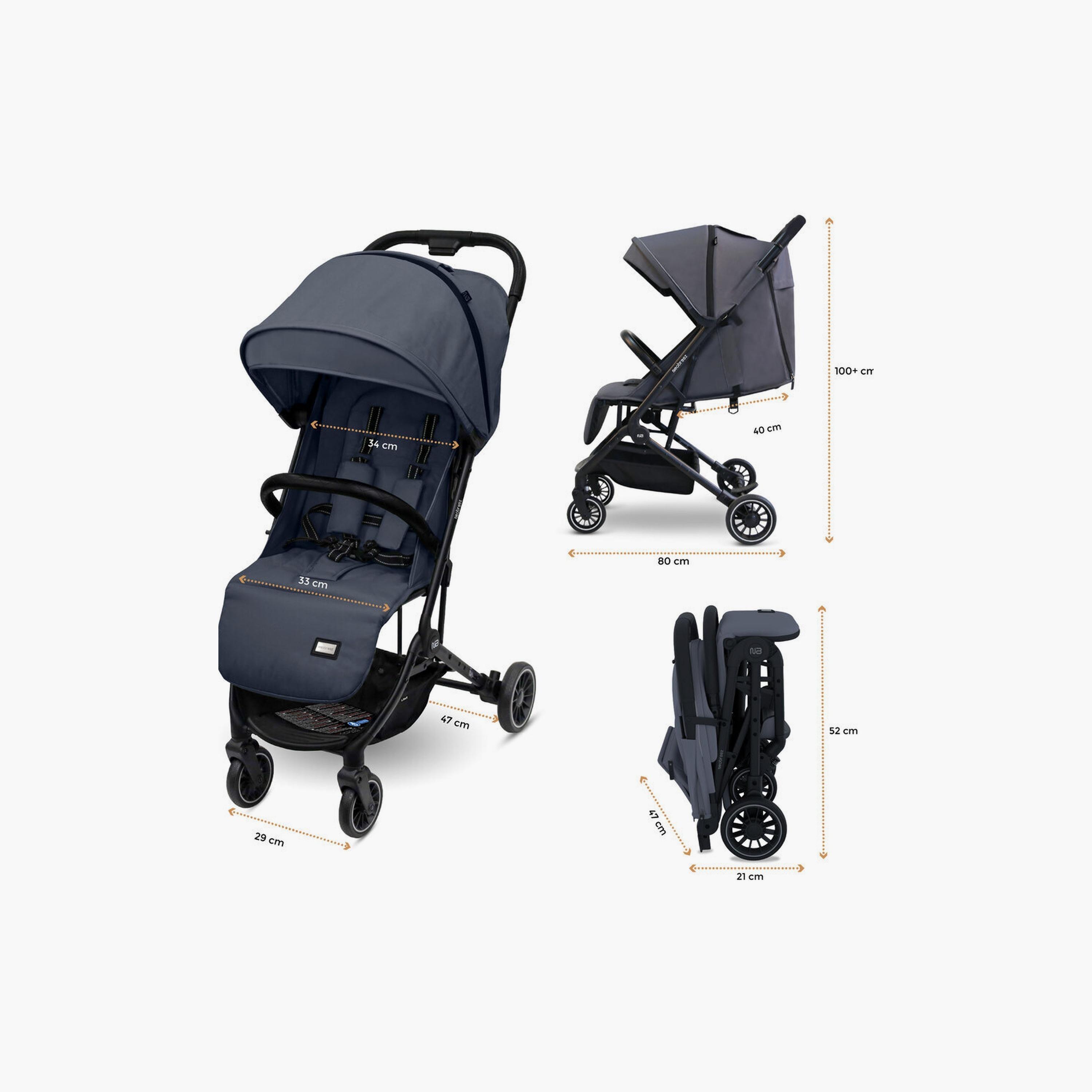 Neobreez Litex Ultra-Lightweight Travel Stroller With Canopy,15Kg-baby-gear-strollersandprams-strollers-image-9