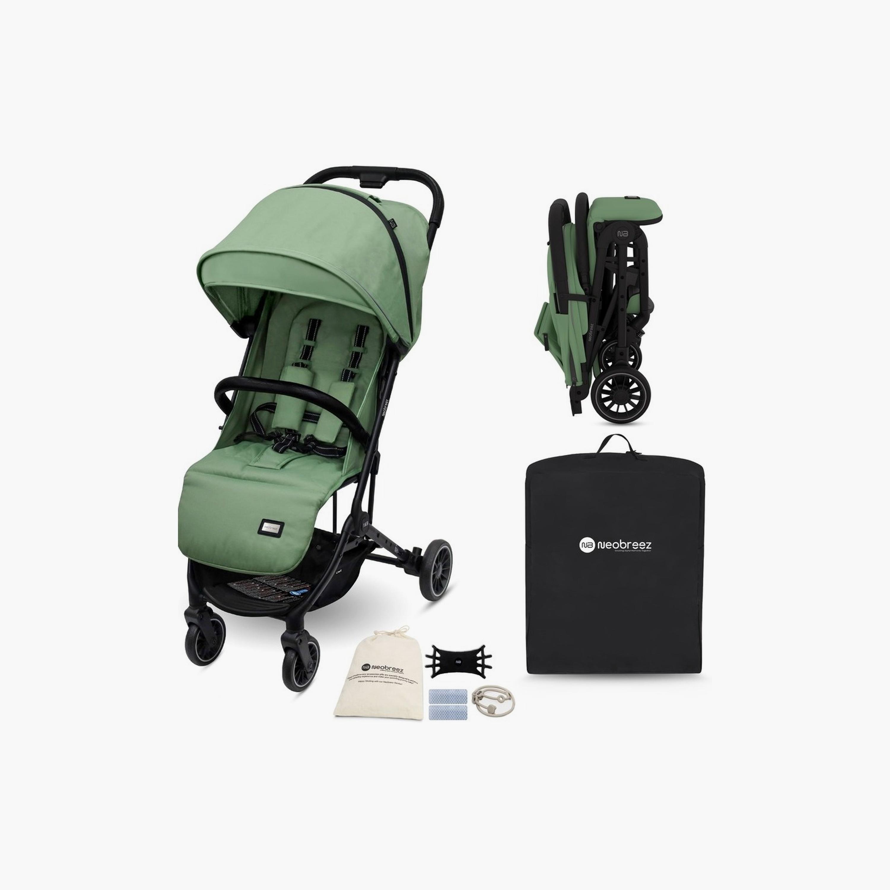 Neobreez Litex Ultra-Lightweight Travel Stroller With Canopy,15Kg-baby-gear-strollersandprams-strollers-image-1