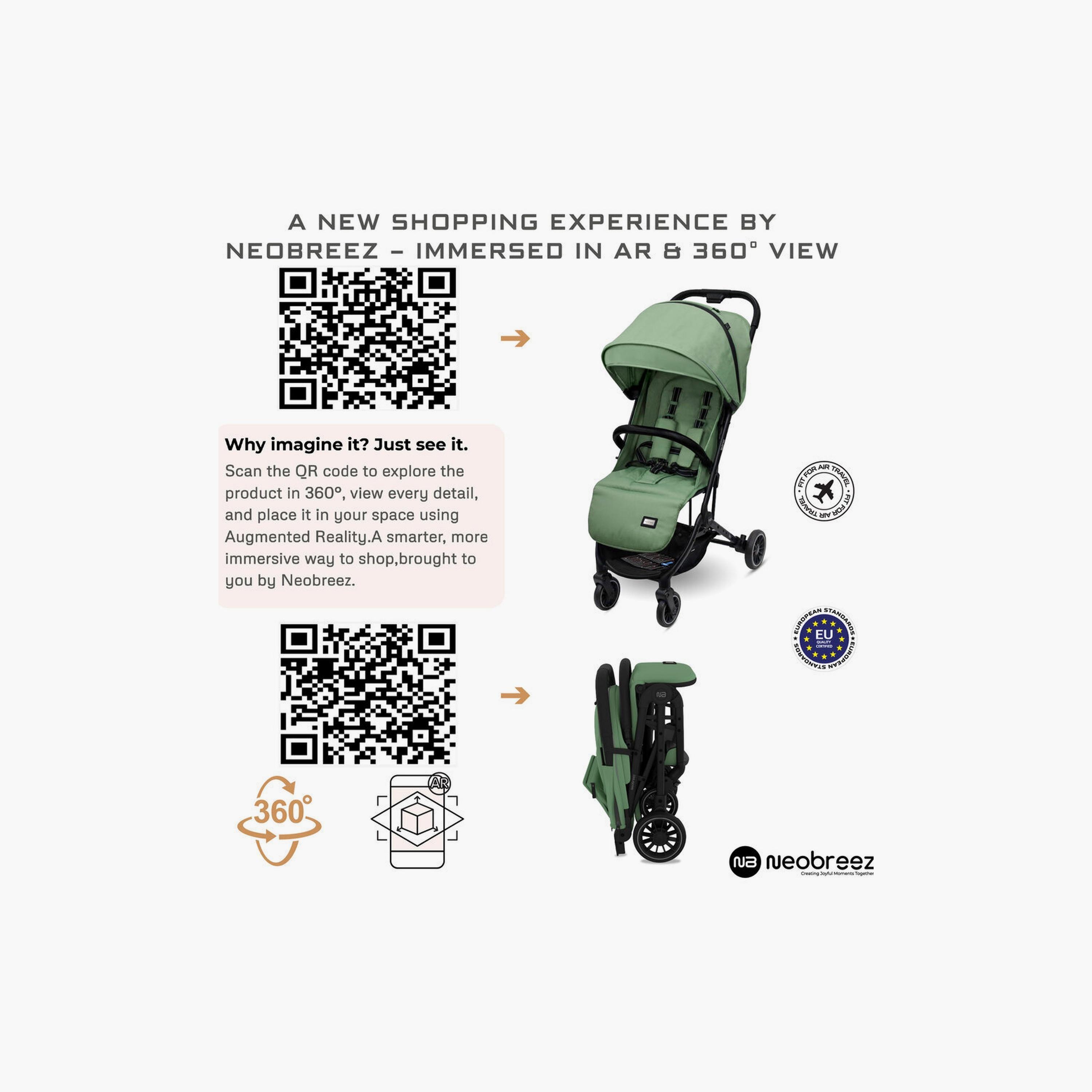 Neobreez Litex Ultra-Lightweight Travel Stroller With Canopy,15Kg-baby-gear-strollersandprams-strollers-image-10