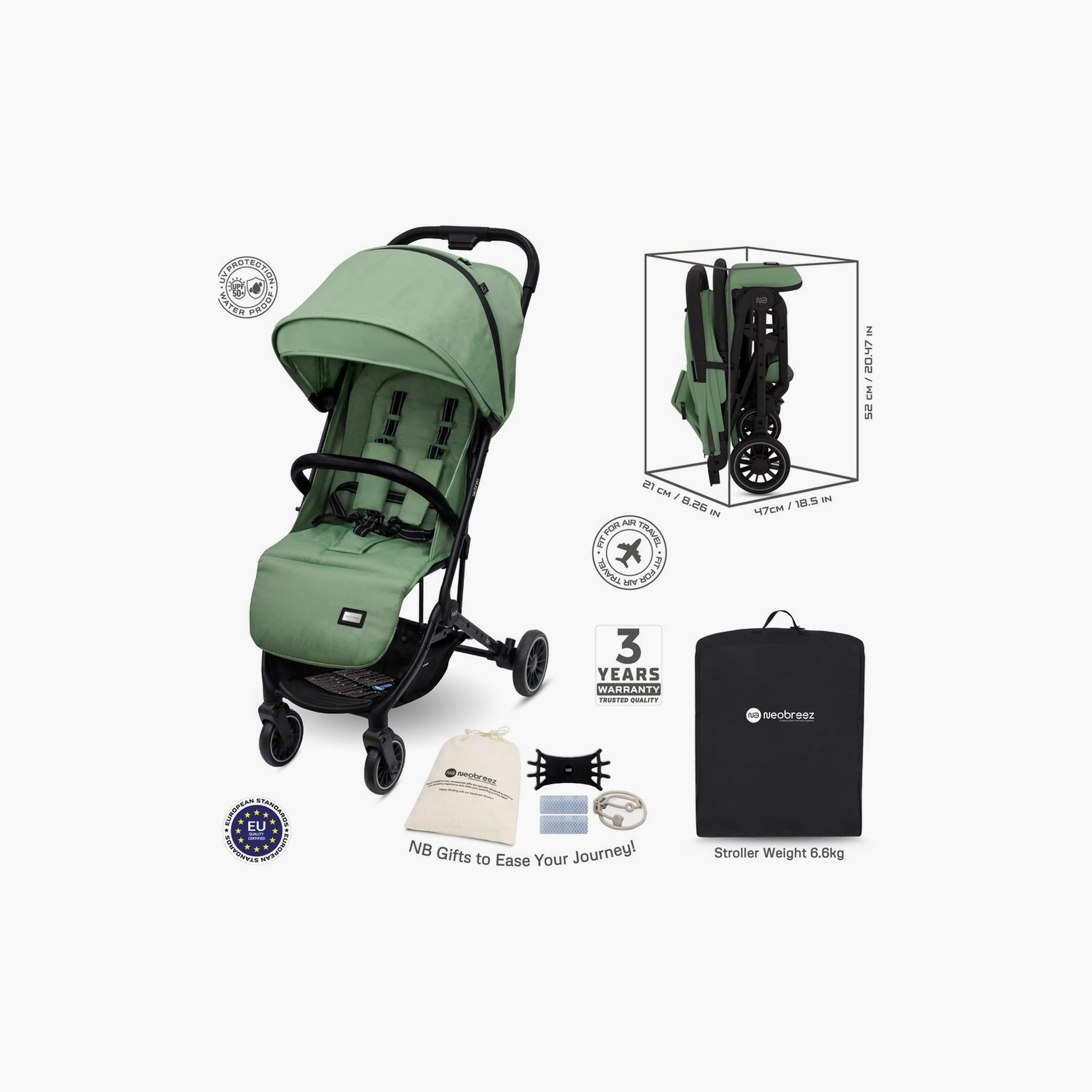 Neobreez Litex Ultra-Lightweight Travel Stroller With Canopy,15Kg-baby-gear-strollersandprams-strollers-image-11