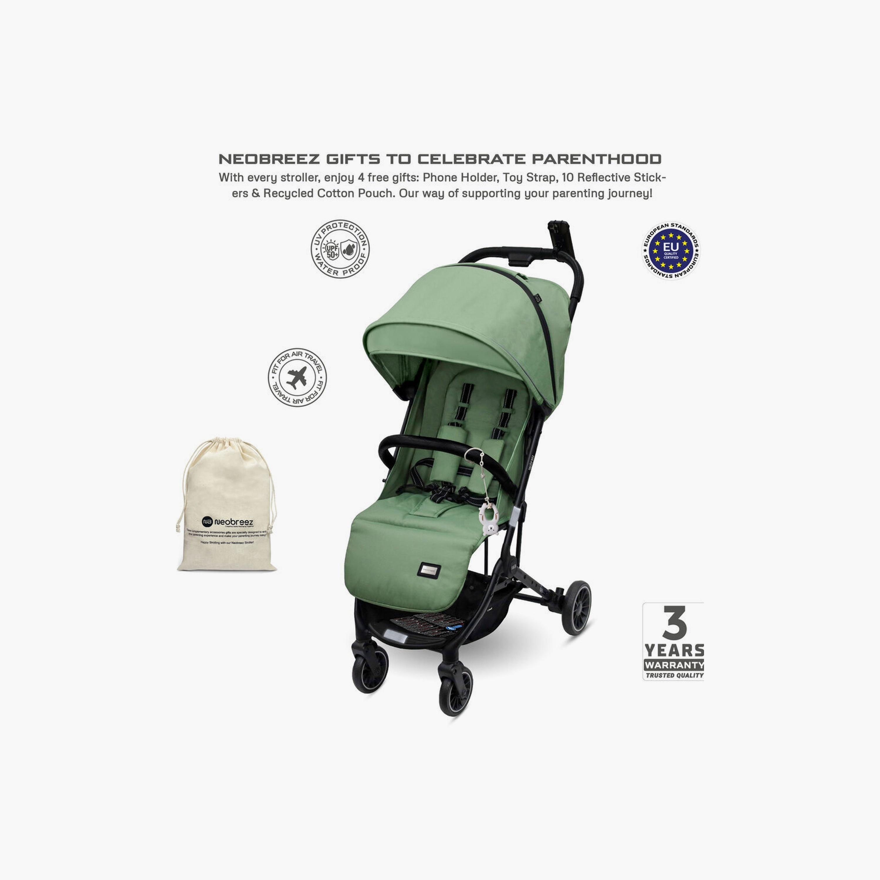 Neobreez Litex Ultra-Lightweight Travel Stroller With Canopy,15Kg-baby-gear-strollersandprams-strollers-image-13