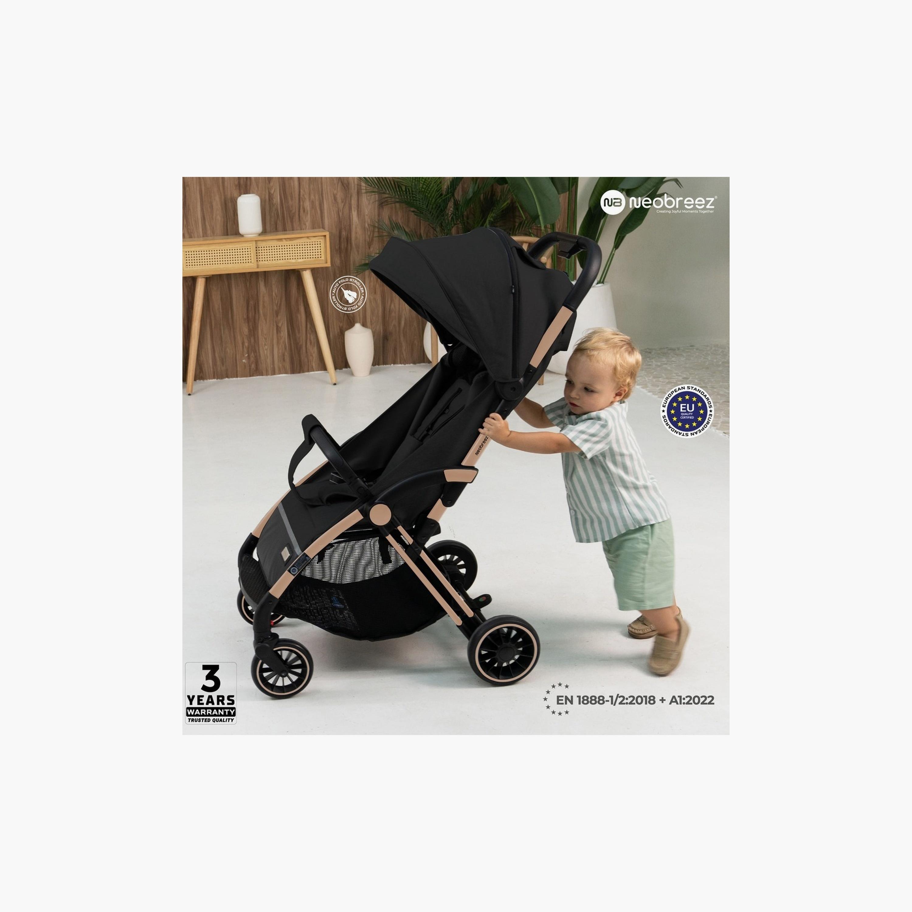 Neobreez Theta Auto Fold Compact Travel Stroller With Canopy, Up To 22Kg-baby-gear-strollersandprams-strollers-image-11