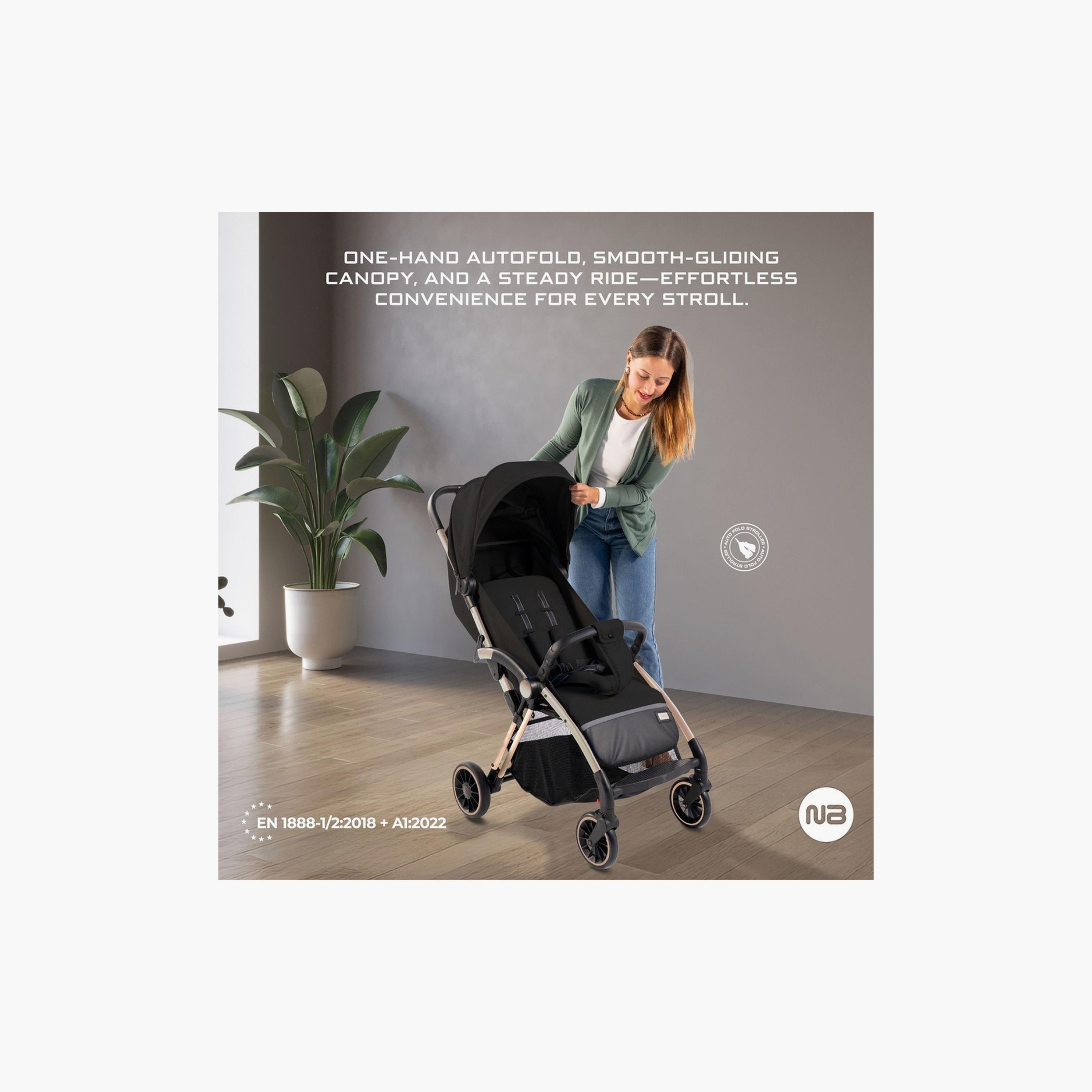 Neobreez Theta Auto Fold Compact Travel Stroller With Canopy, Up To 22Kg-baby-gear-strollersandprams-strollers-image-4