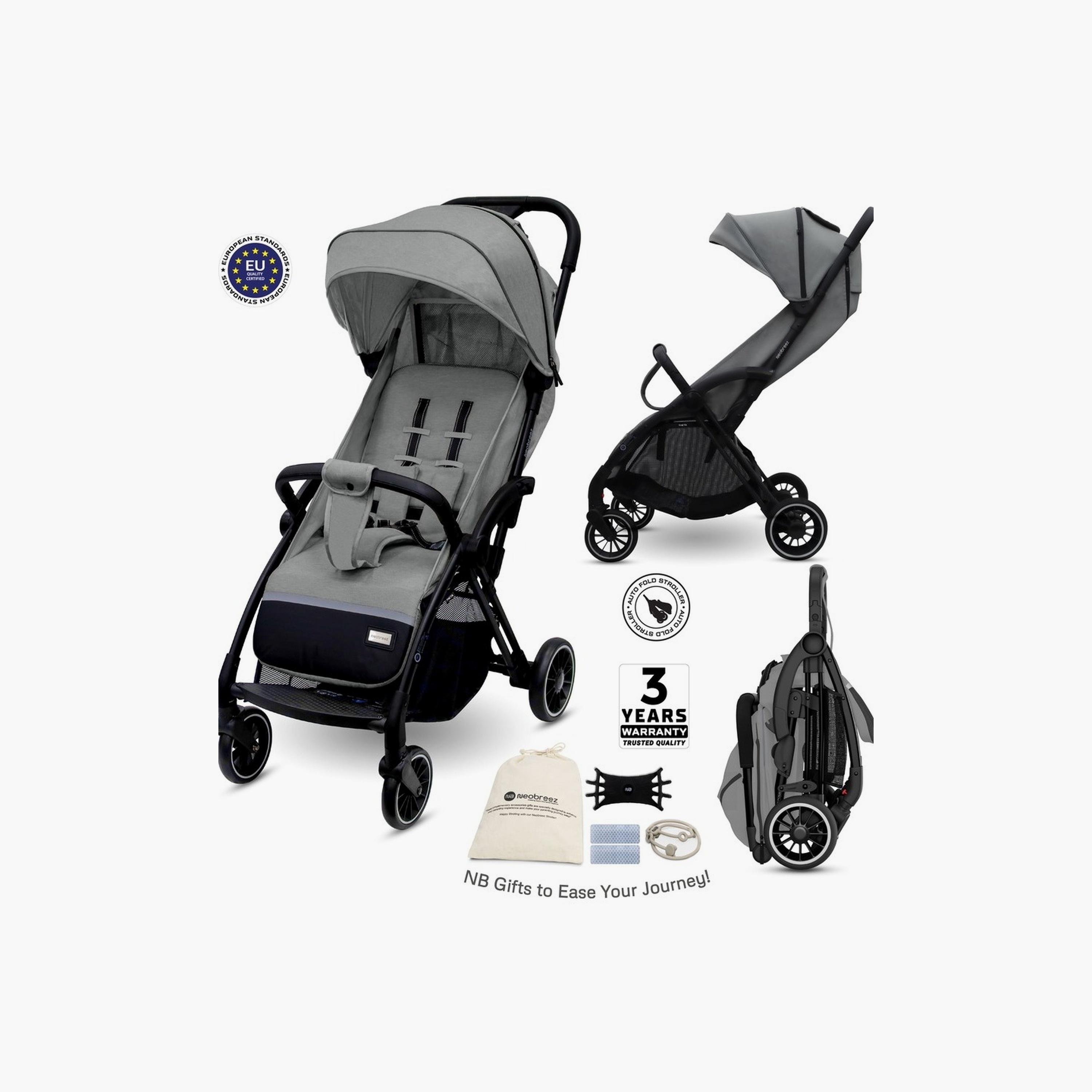 Neobreez Theta Auto Fold Compact Travel Stroller With Canopy, Up To 22Kg-baby-gear-strollersandprams-strollers-image-10
